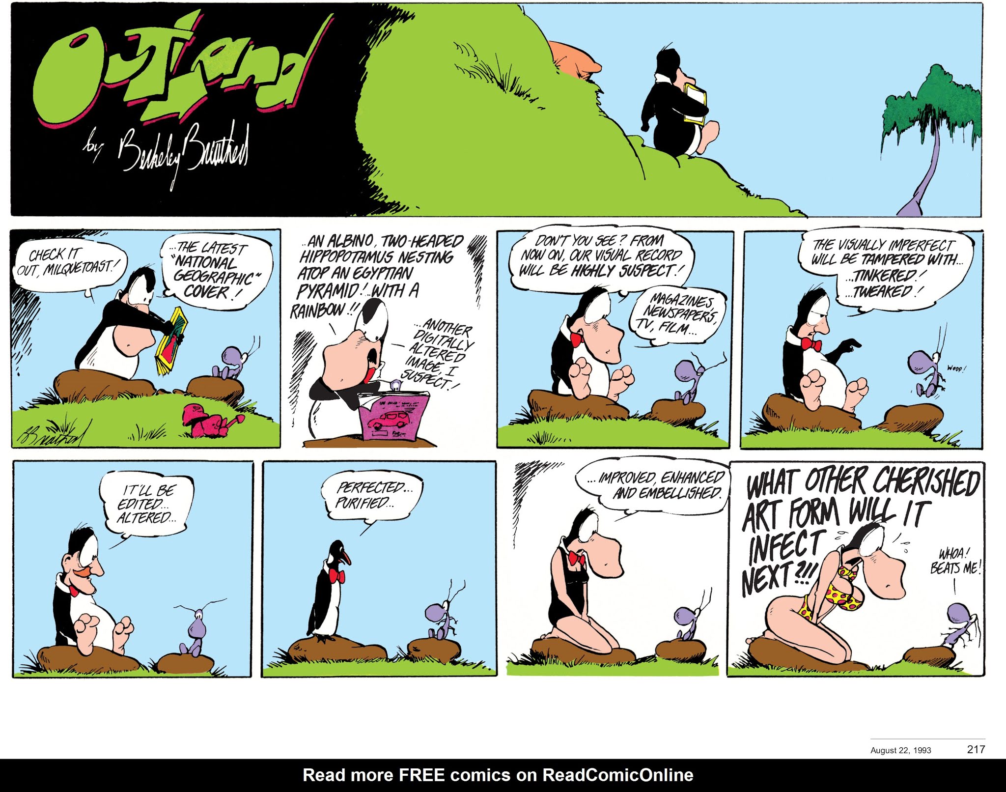 Read online Berkeley Breathed’s Outland comic -  Issue # TPB (Part 3) - 18