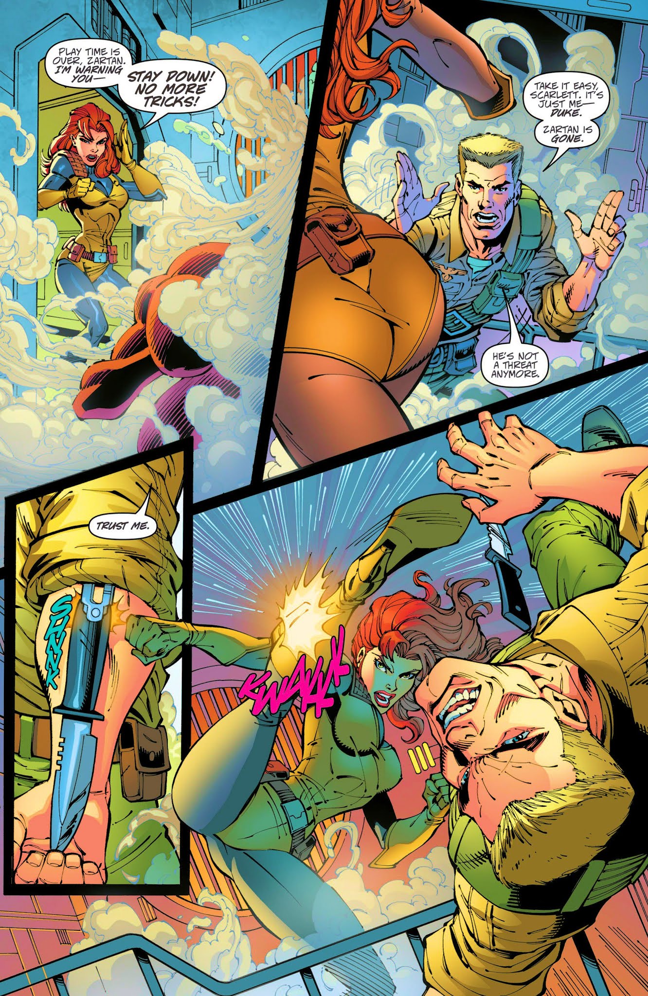 Read online Danger Girl/G.I. Joe comic -  Issue #4 - 7