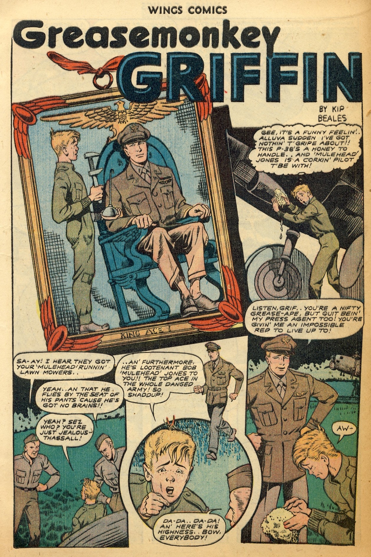 Read online Wings Comics comic -  Issue #52 - 13