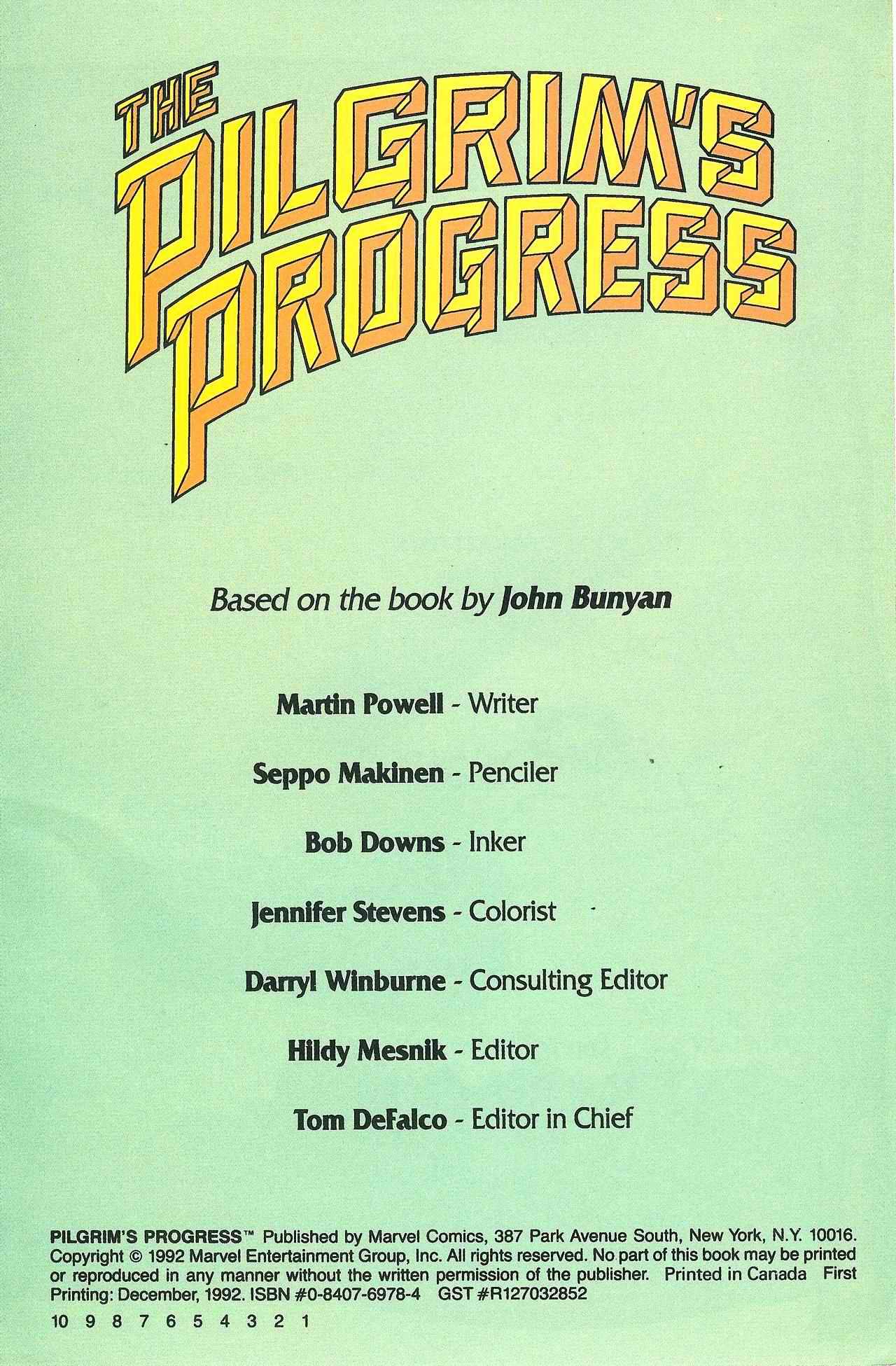 Read online The Pilgrim's Progress comic -  Issue # TPB - 2