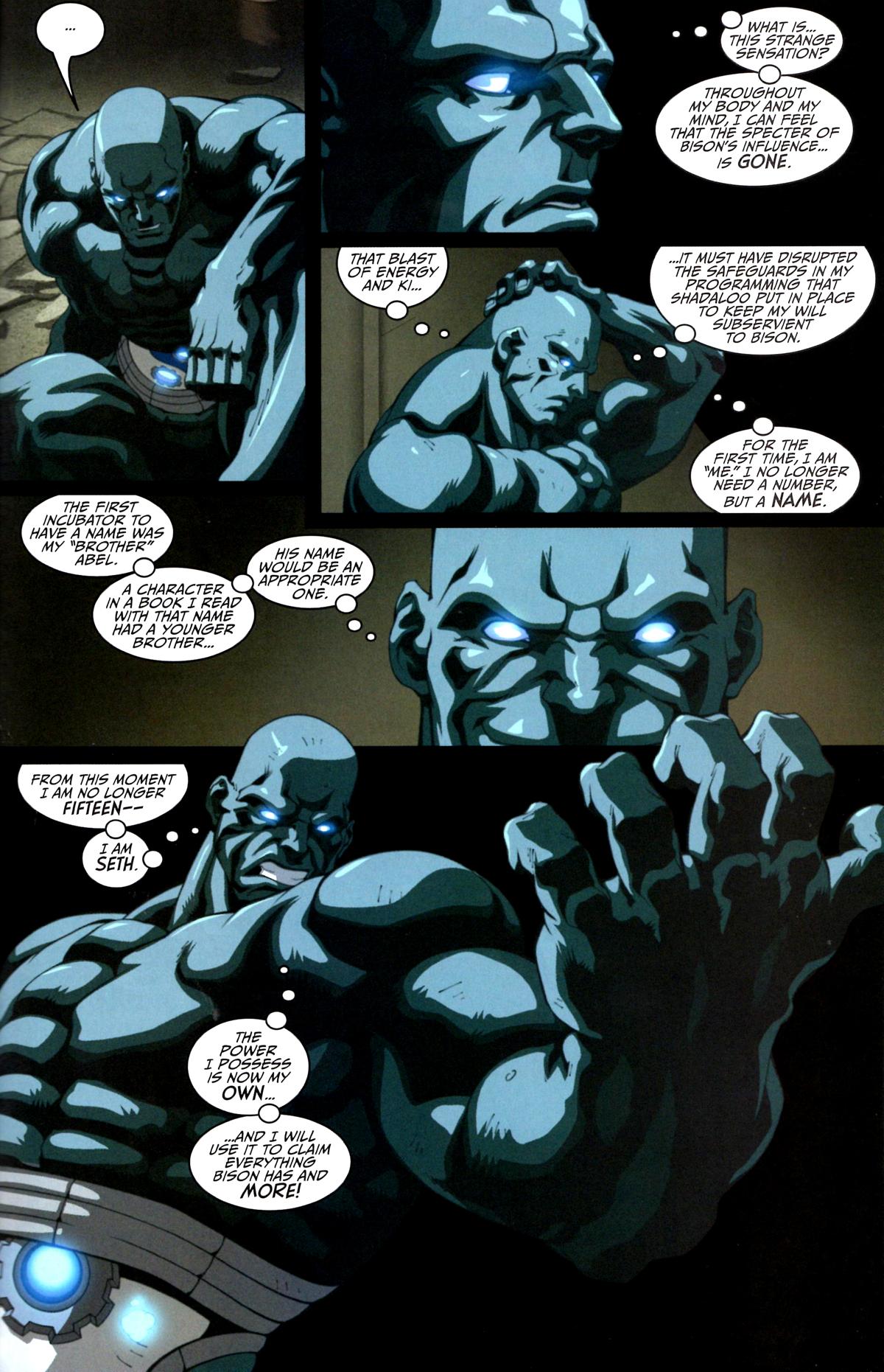 Read online Street Fighter IV comic -  Issue #4 - 21