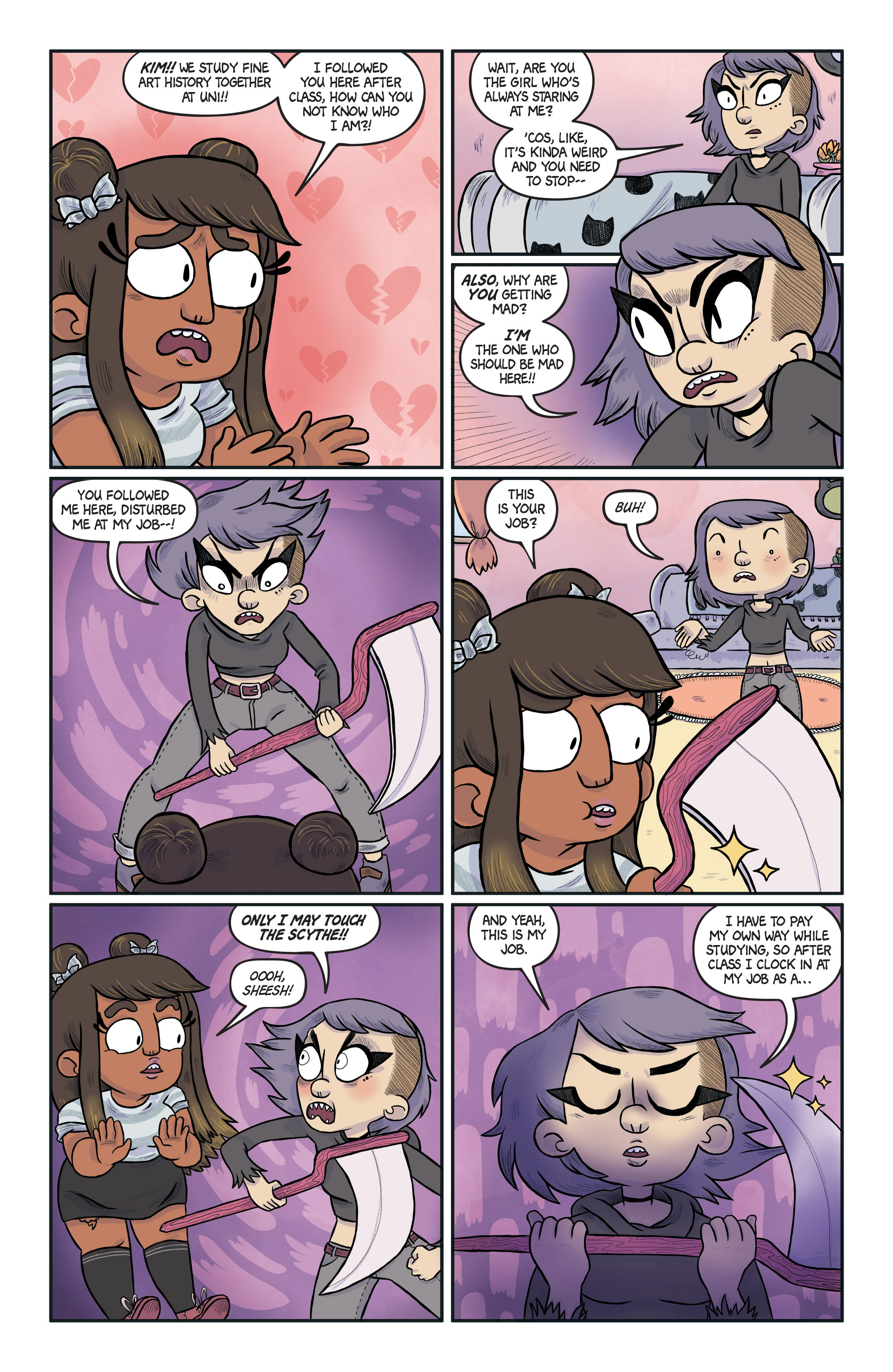 Read online Kim Reaper comic -  Issue #1 - 12