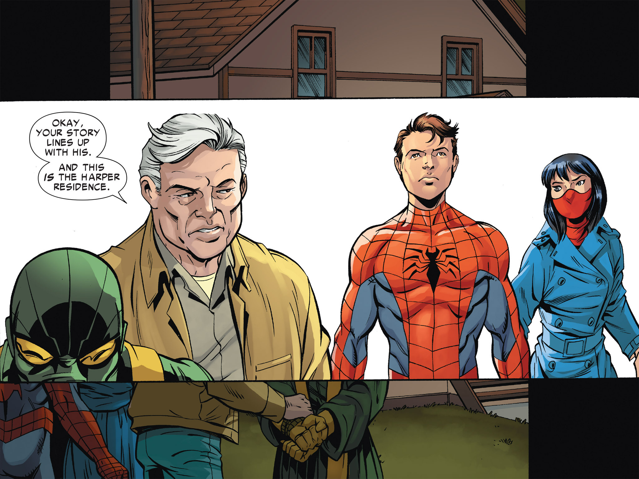 Read online The Amazing Spider-Man & Silk: The Spider(fly) Effect (Infinite Comics) comic -  Issue #3 - 36