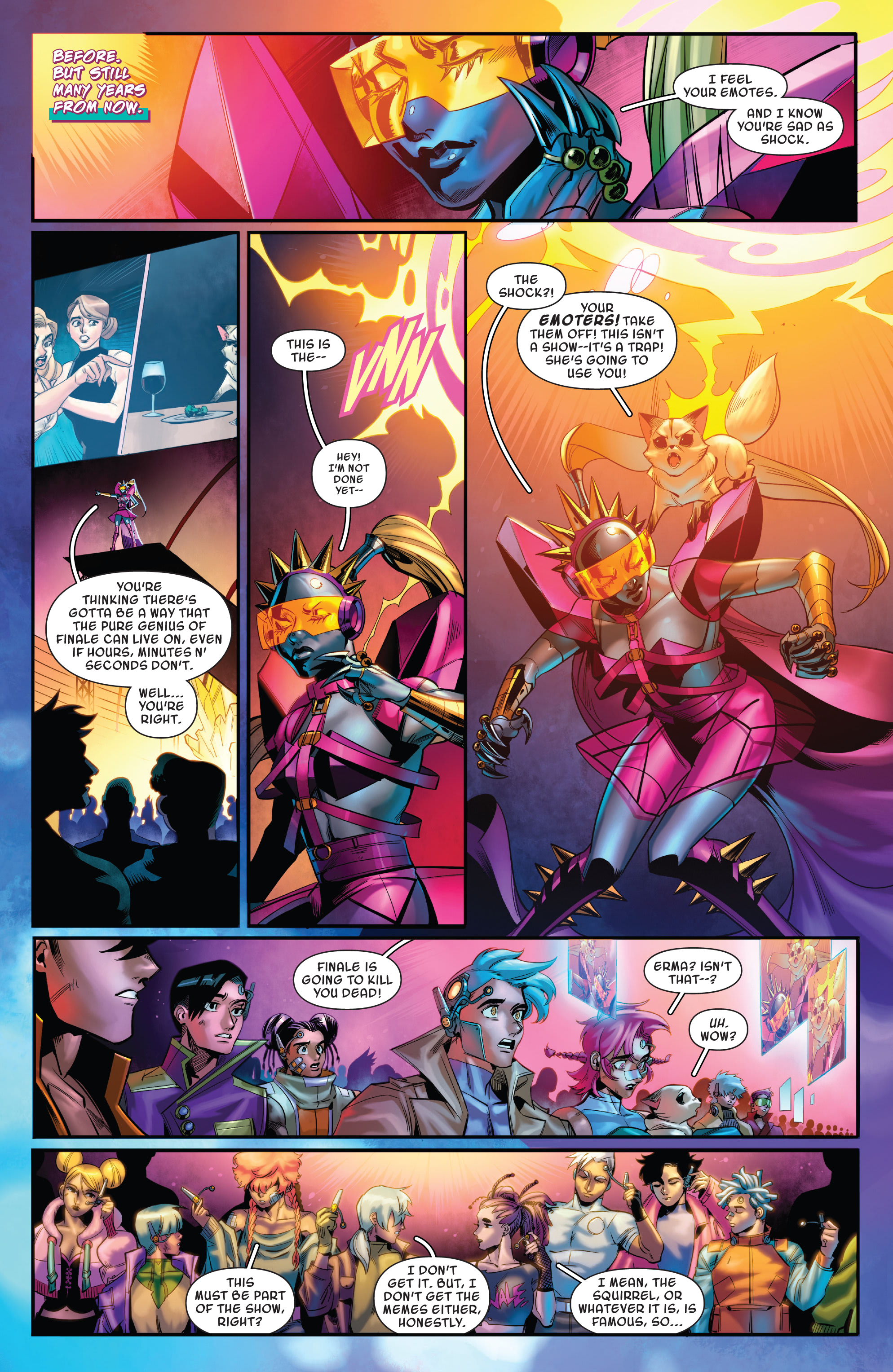 Read online Spider-Gwen: Gwenverse comic -  Issue #5 - 14