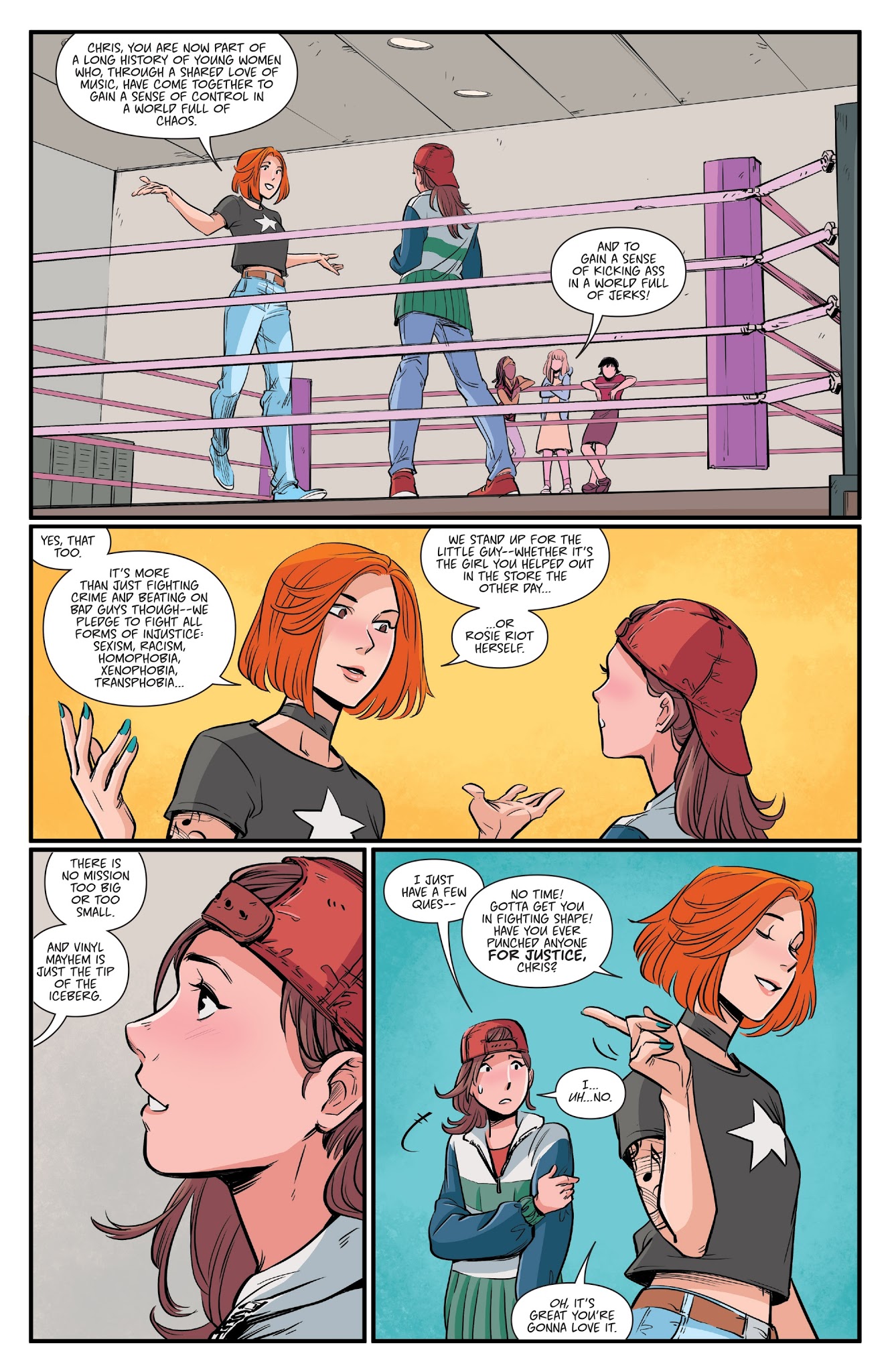 Read online Hi-Fi Fight Club comic -  Issue #3 - 19