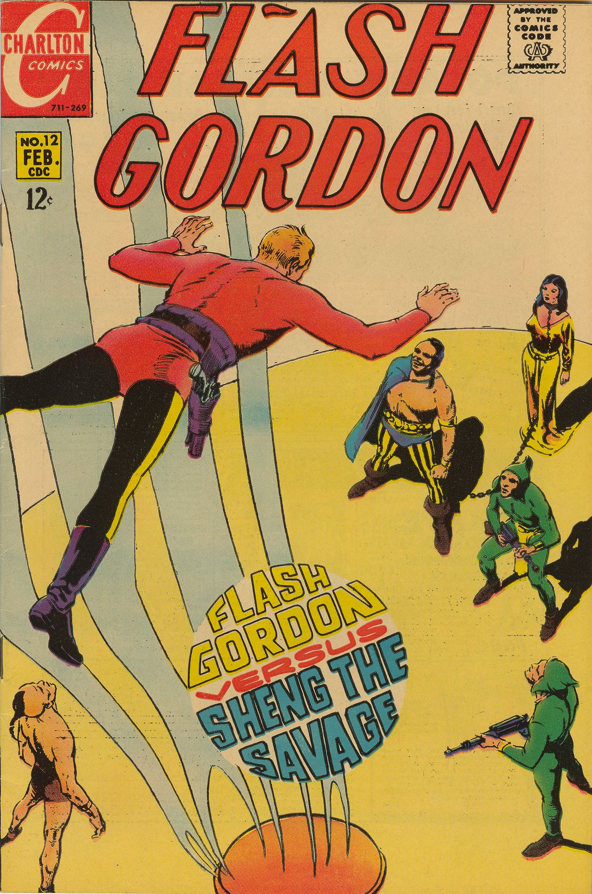 Read online Flash Gordon (1969) comic -  Issue #12 - 1