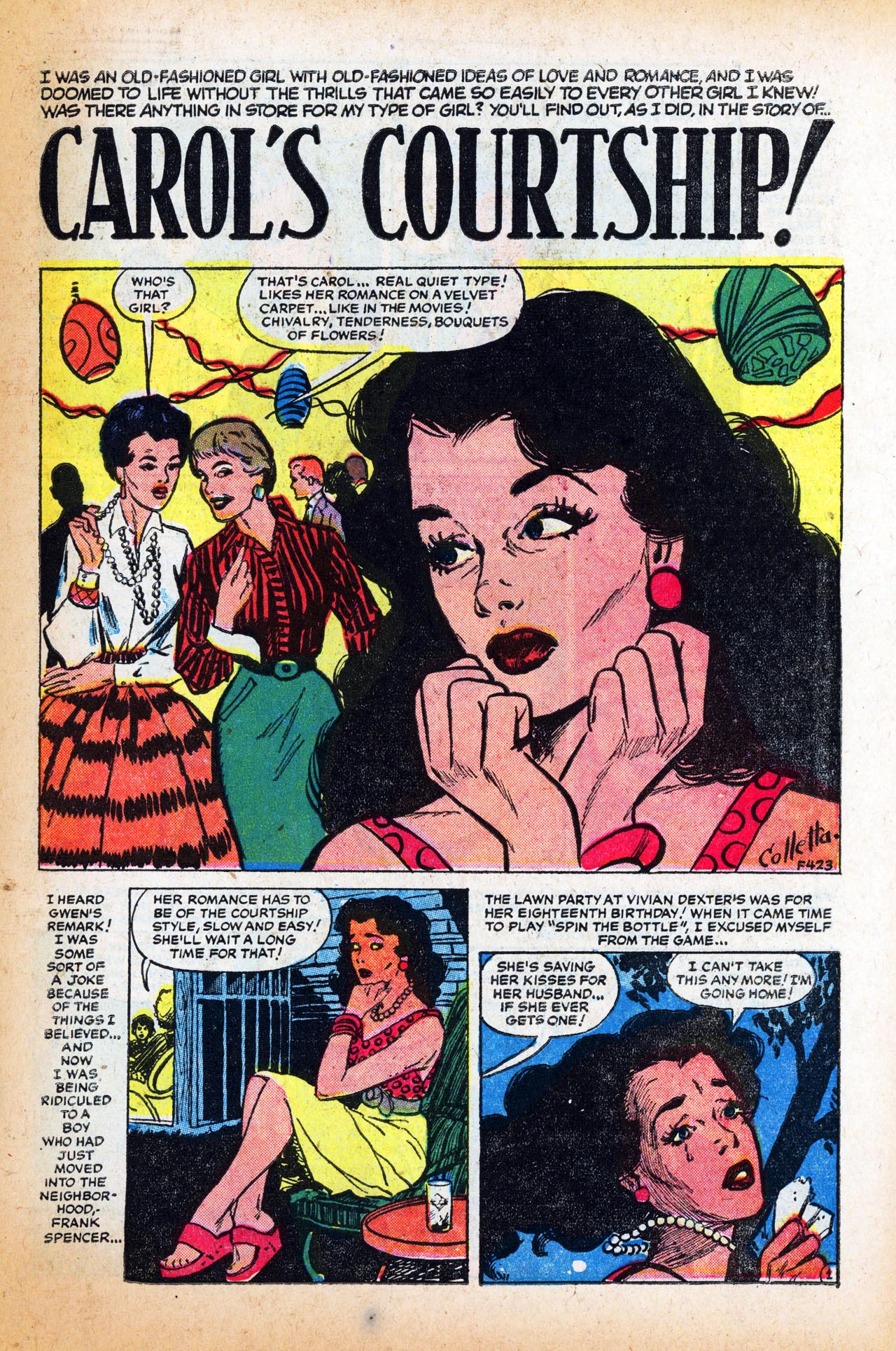 Read online Love Romances comic -  Issue #47 - 27