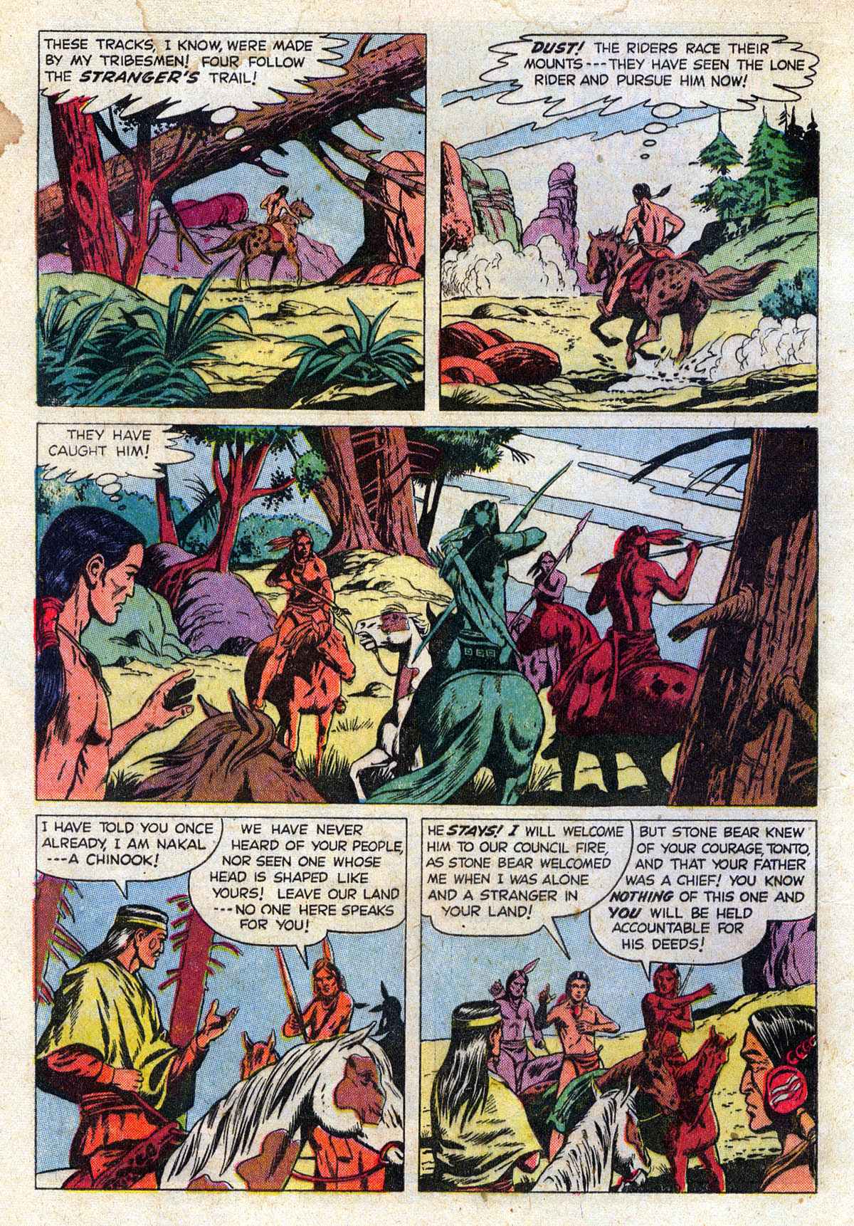 Read online Lone Ranger's Companion Tonto comic -  Issue #18 - 4