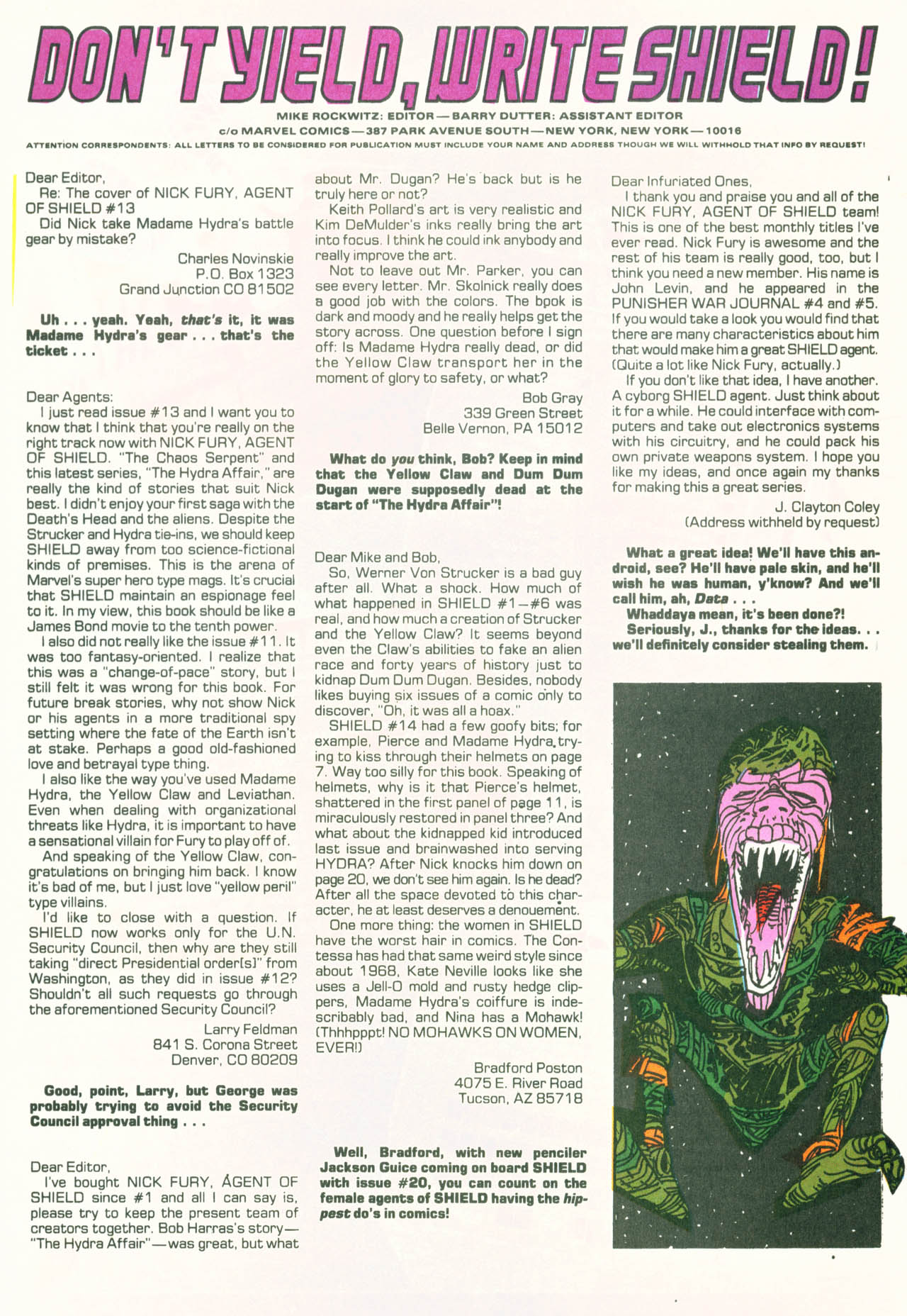 Read online Nick Fury, Agent of S.H.I.E.L.D. comic -  Issue #17 - 24