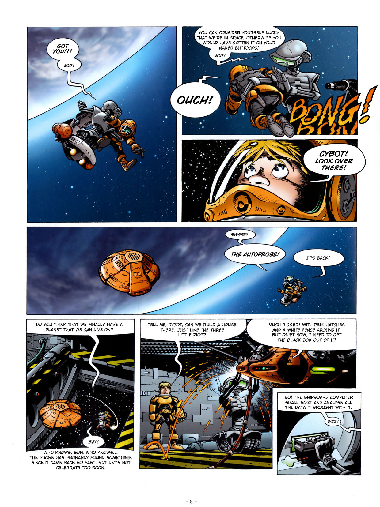 Read online Aquablue comic -  Issue #1 - 9
