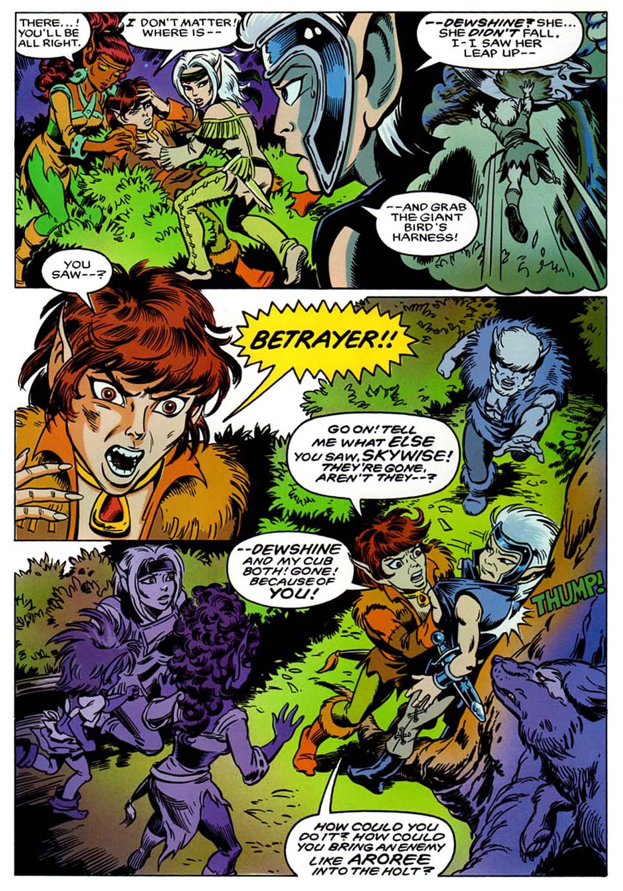 Read online ElfQuest: Siege at Blue Mountain comic -  Issue #2 - 7