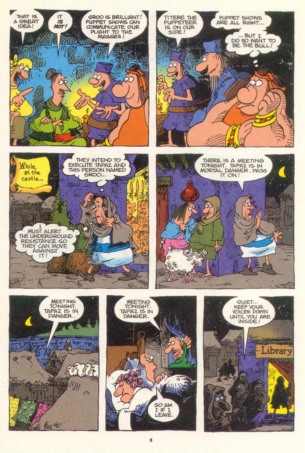 Read online Sergio Aragonés Groo the Wanderer comic -  Issue #107 - 10