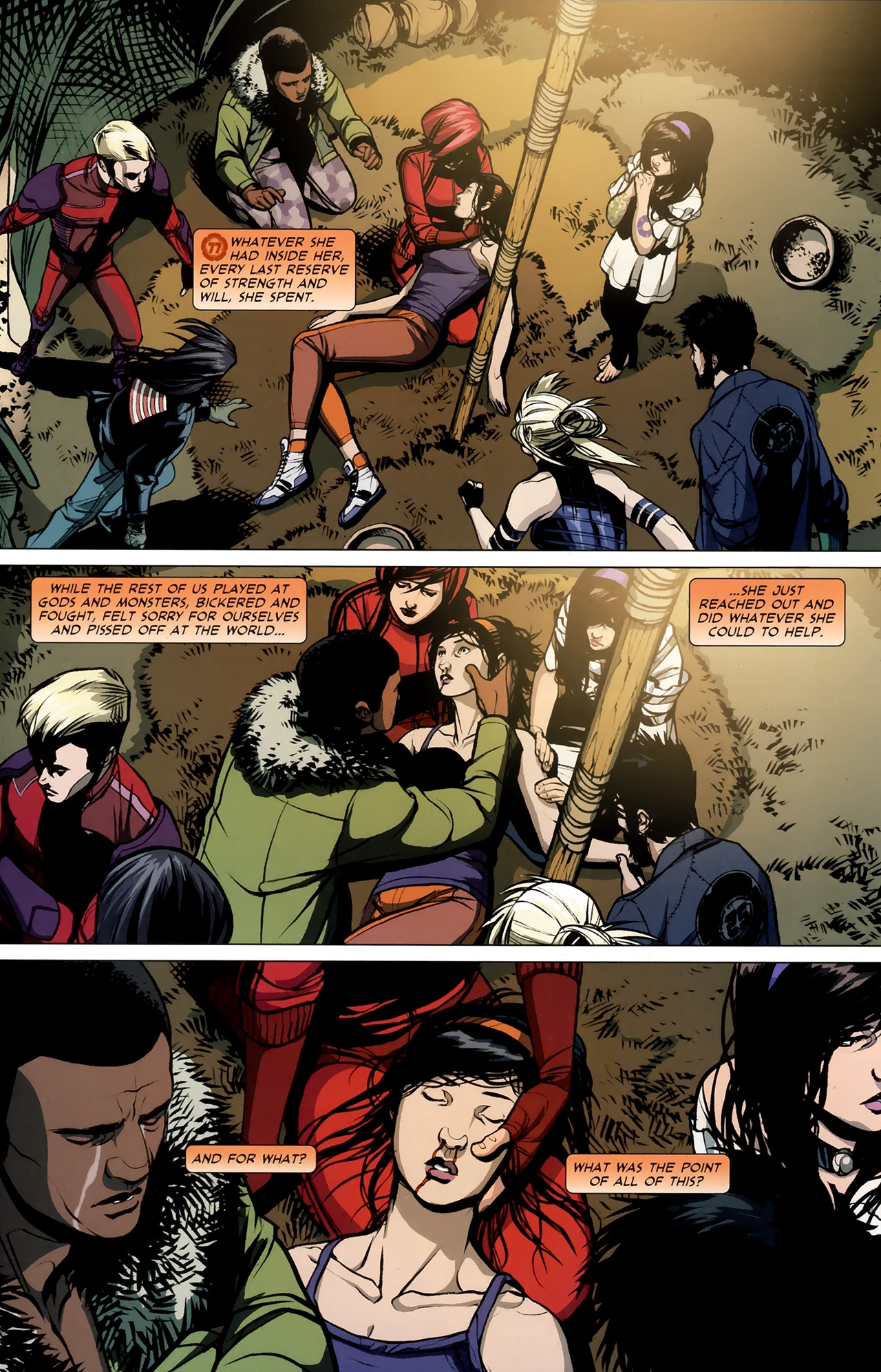 Read online DV8: Gods and Monsters comic -  Issue #8 - 17