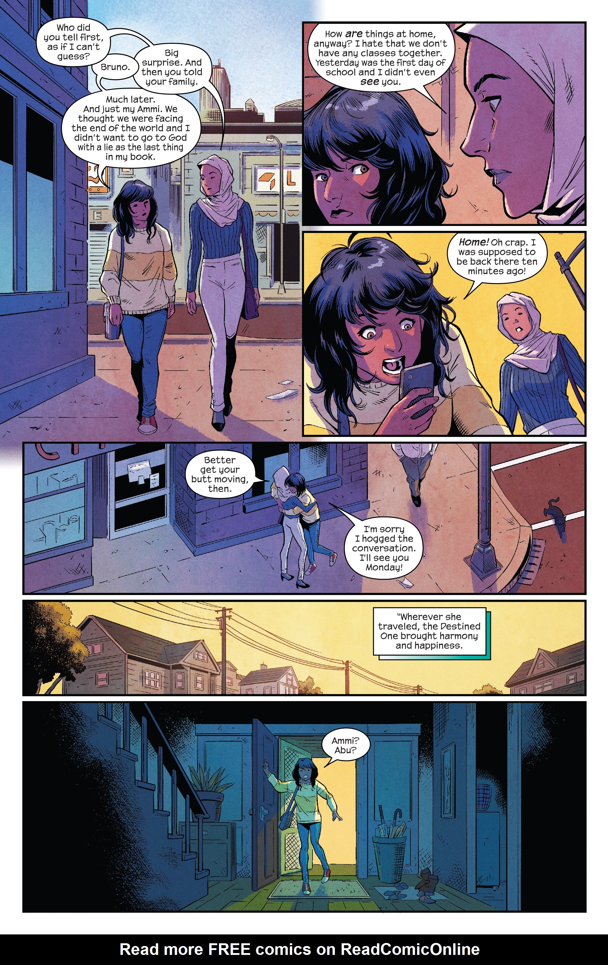 Read online Magnificent Ms. Marvel comic -  Issue #1 - 9