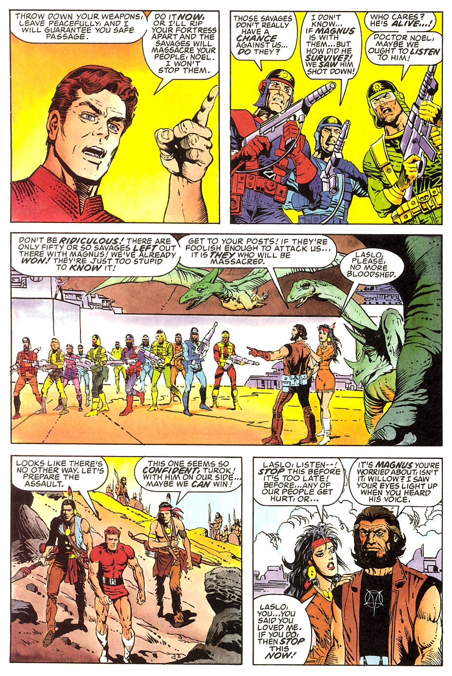 Read online Magnus Robot Fighter (1991) comic -  Issue #12 - 29