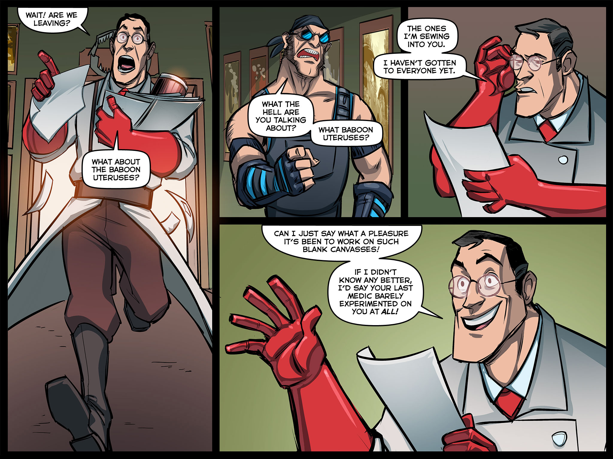 Read online Team Fortress 2 comic -  Issue #3 - 70