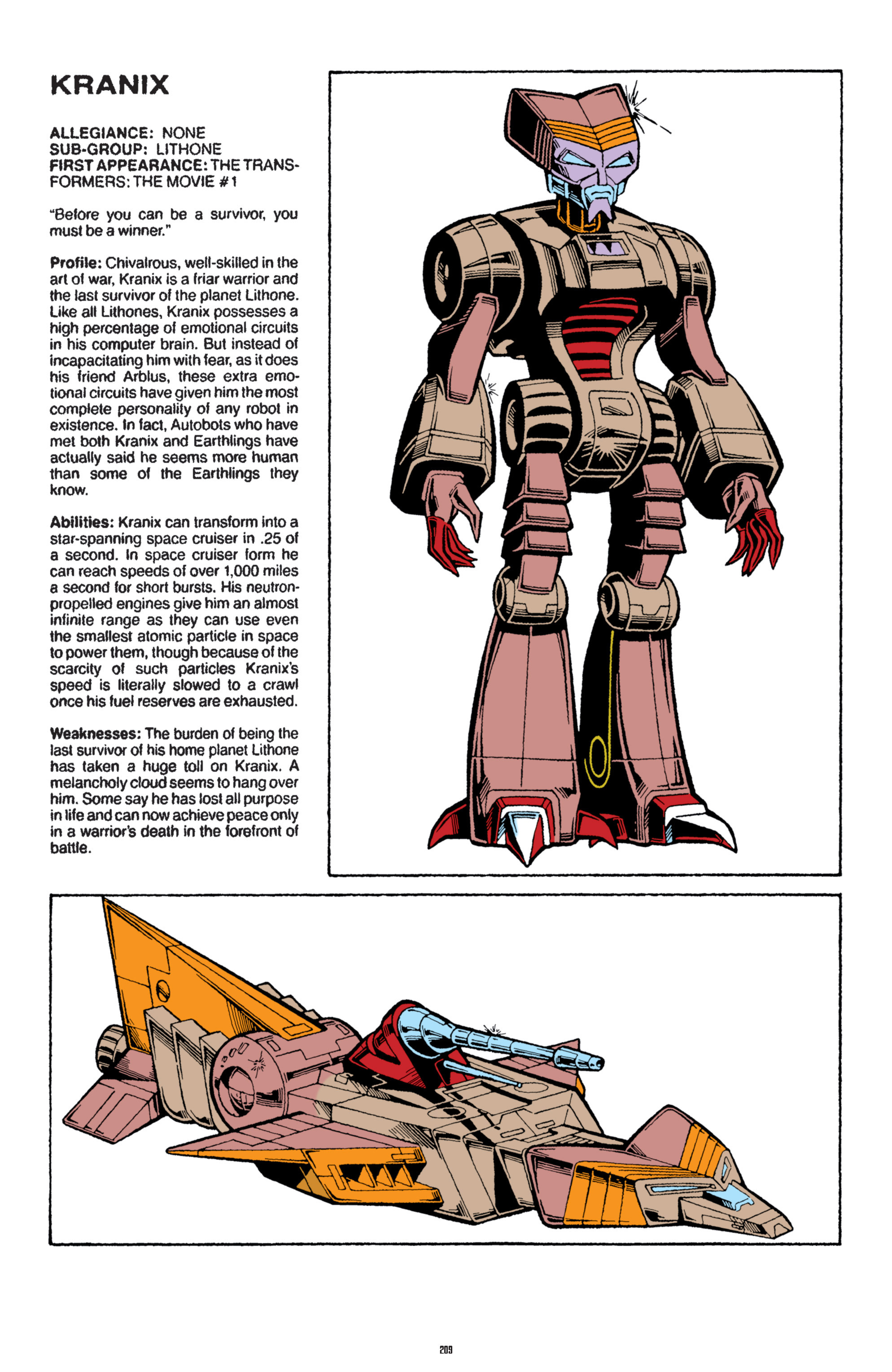 Read online The Transformers Classics comic -  Issue # TPB 8 - 206