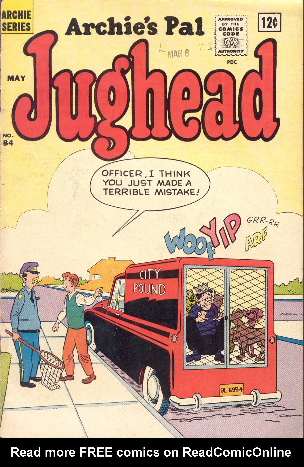Read online Archie's Pal Jughead comic -  Issue #84 - 1
