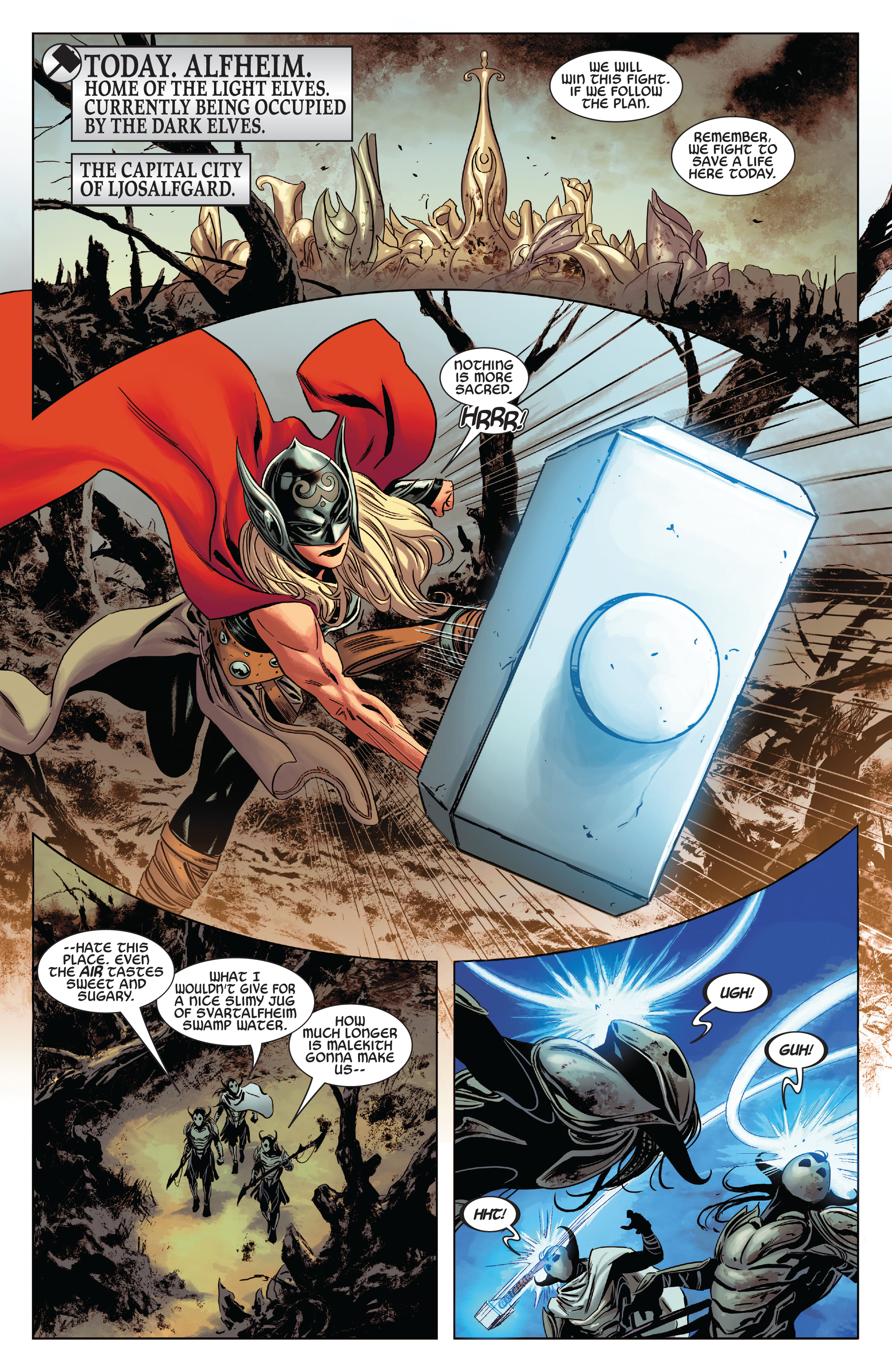 Read online Thor by Jason Aaron & Russell Dauterman comic -  Issue # TPB 3 (Part 1) - 6