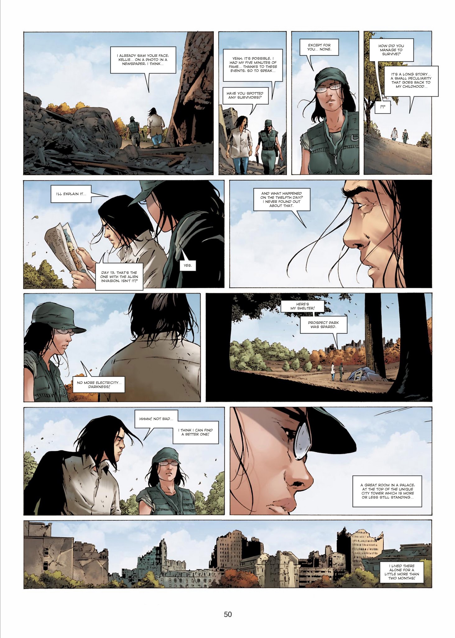 Read online Prometheus comic -  Issue #12 - 51