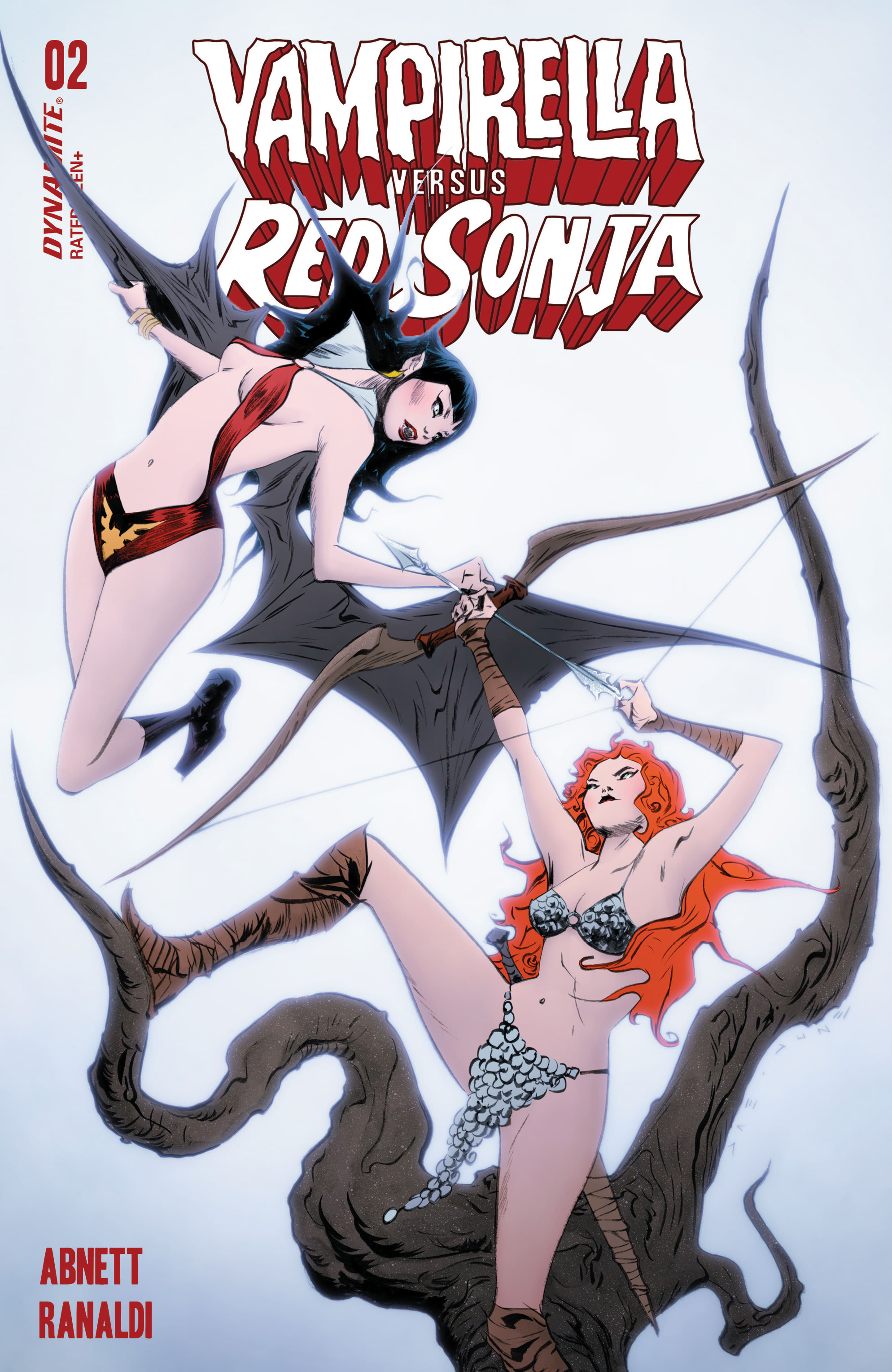Read online Vampirella Vs. Red Sonja comic -  Issue #2 - 4