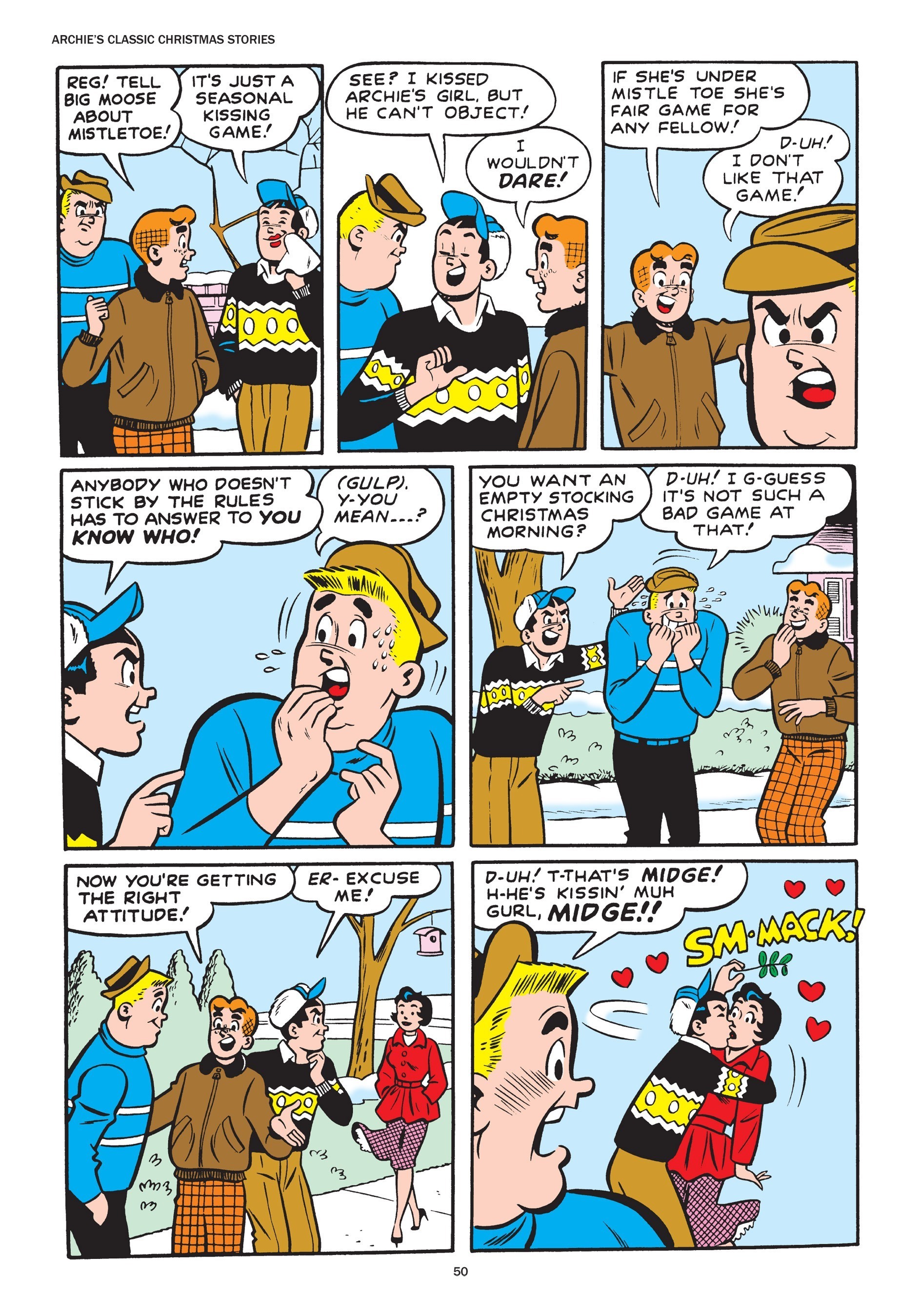 Read online Archie's Classic Christmas Stories comic -  Issue # TPB - 51