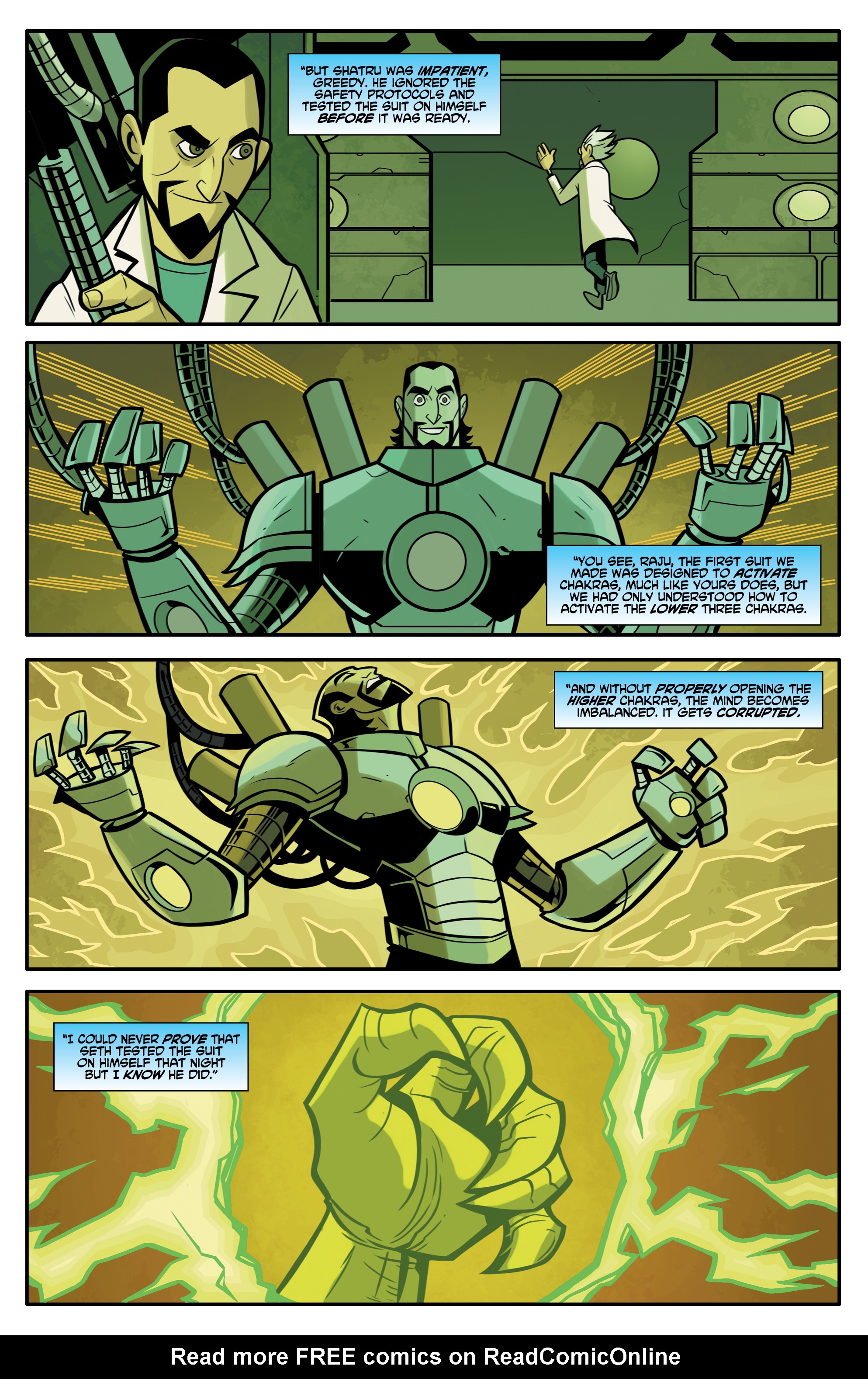 Read online Chakra the Invincible comic -  Issue #3 - 21