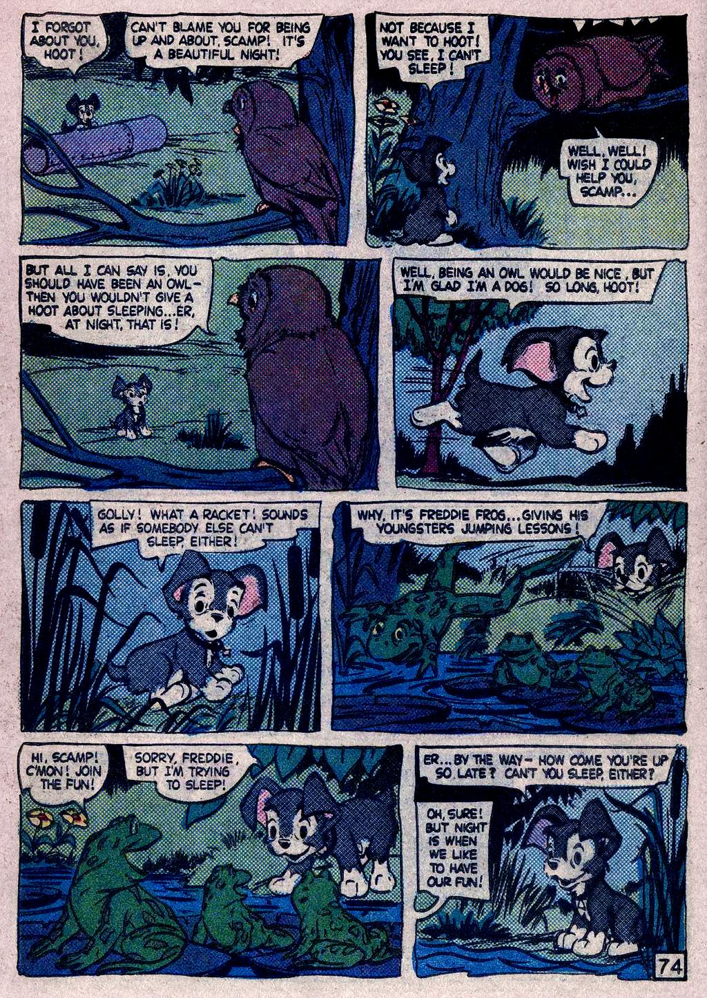 Read online Walt Disney's Comics Digest comic -  Issue #5 - 73