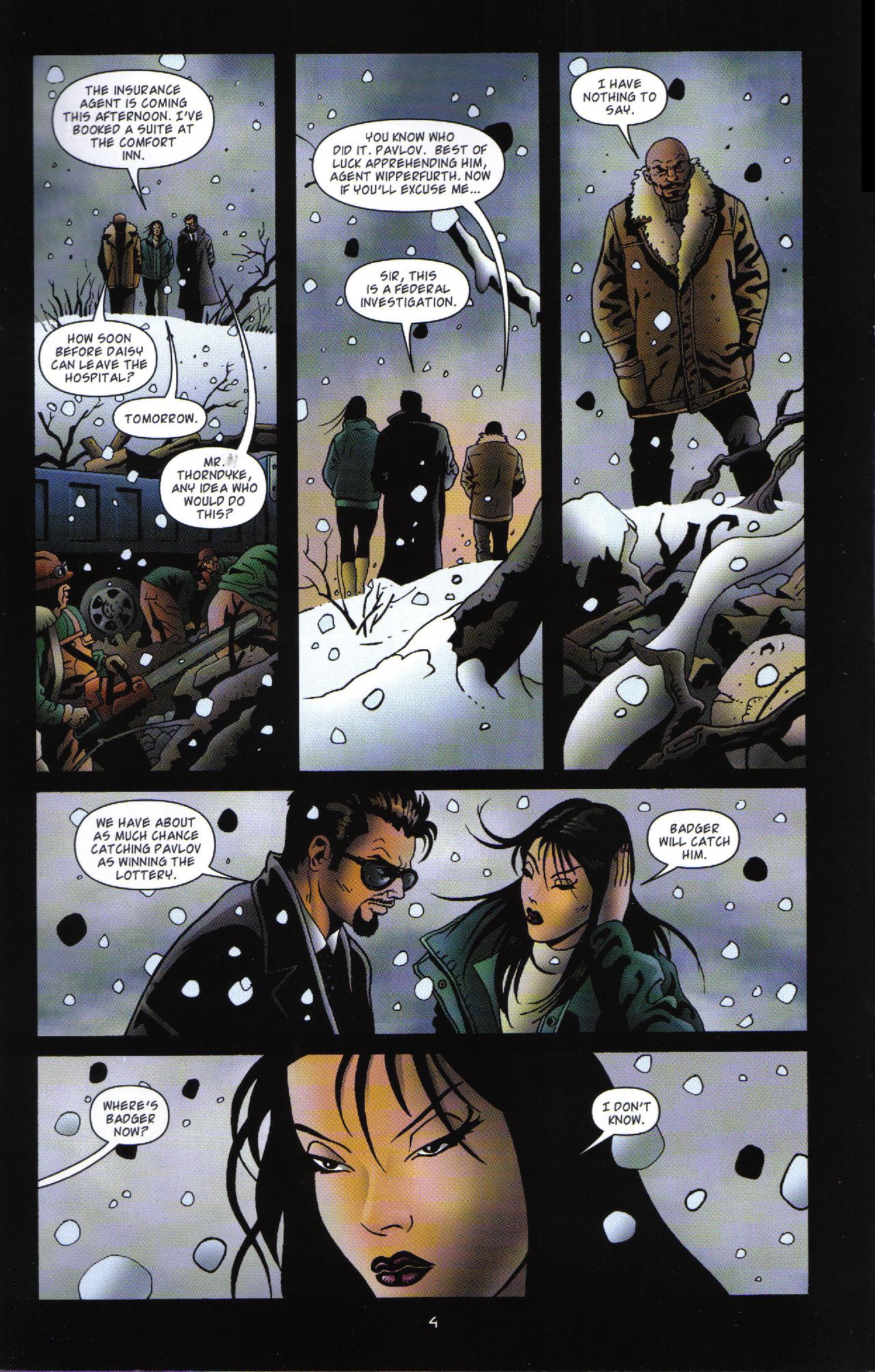 Read online Badger Saves the World comic -  Issue #4 - 6