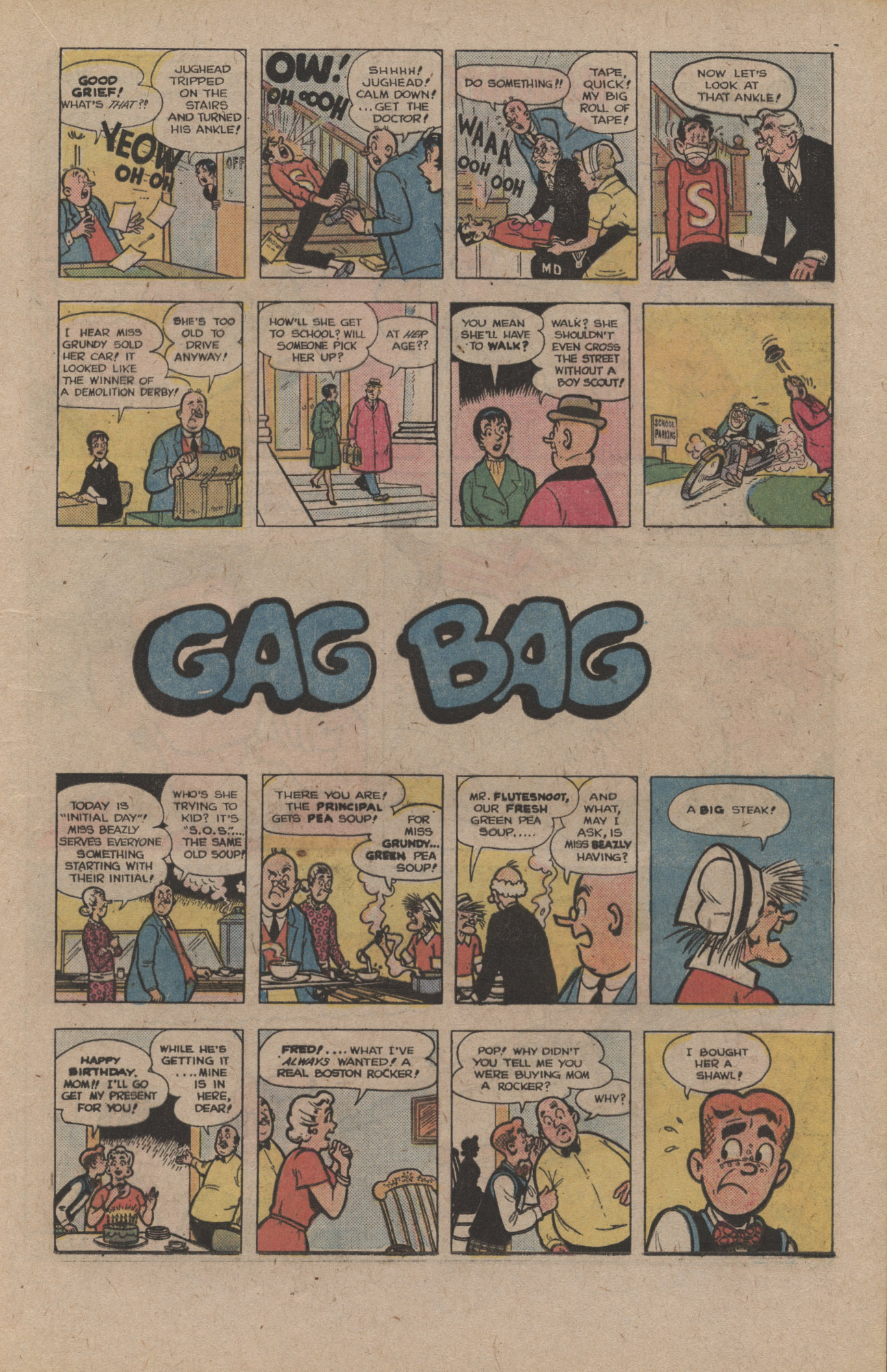 Read online Archie's Joke Book Magazine comic -  Issue #218 - 17