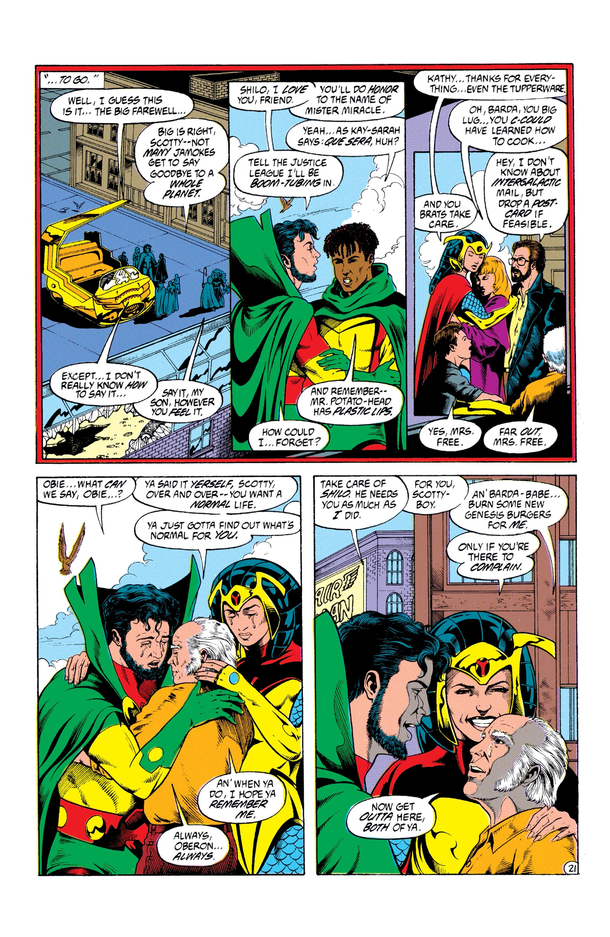 Read online Mister Miracle (1989) comic -  Issue #28 - 22