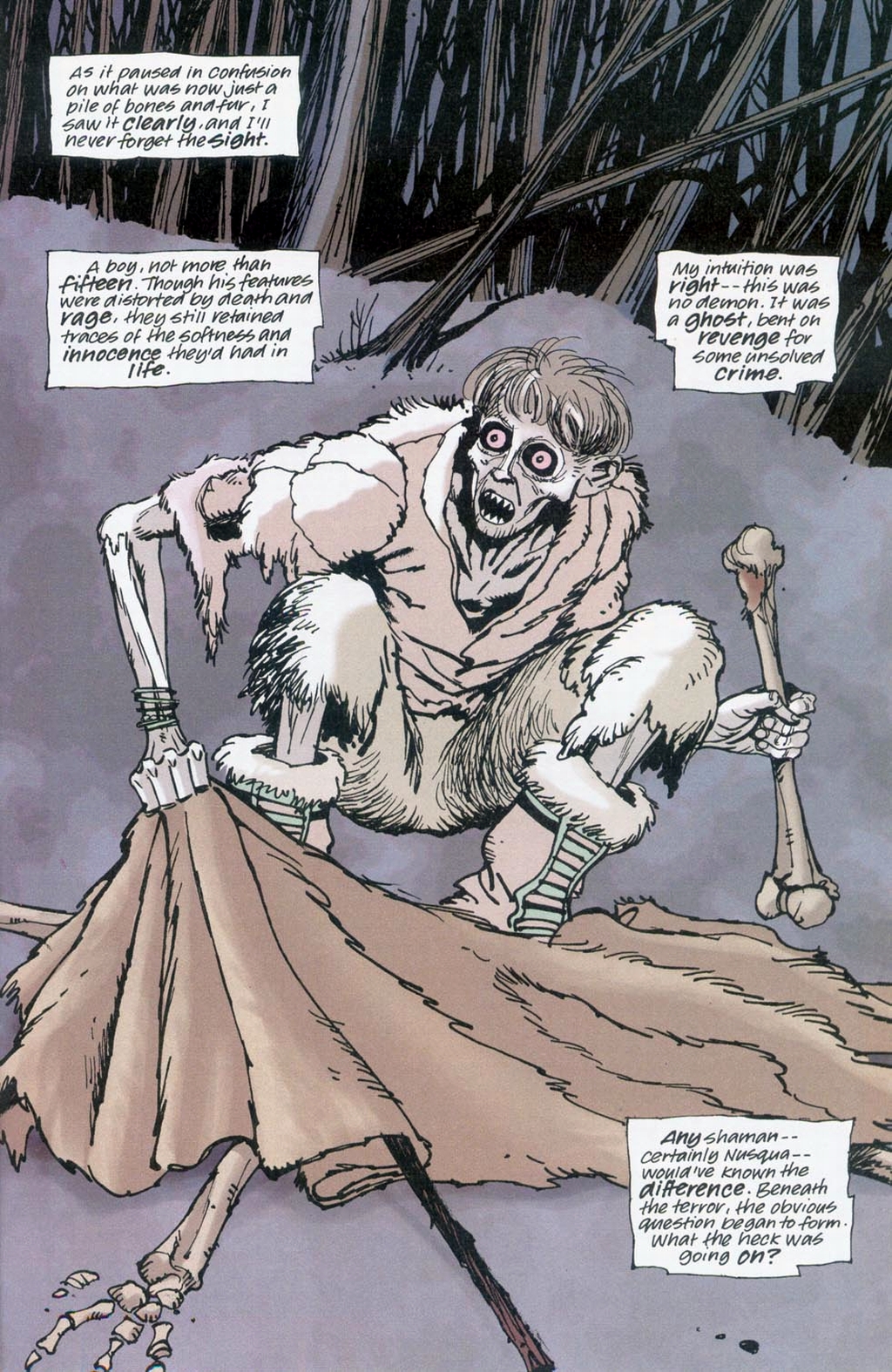 Read online Muktuk Wolfsbreath: Hard-Boiled Shaman comic -  Issue #1 - 15