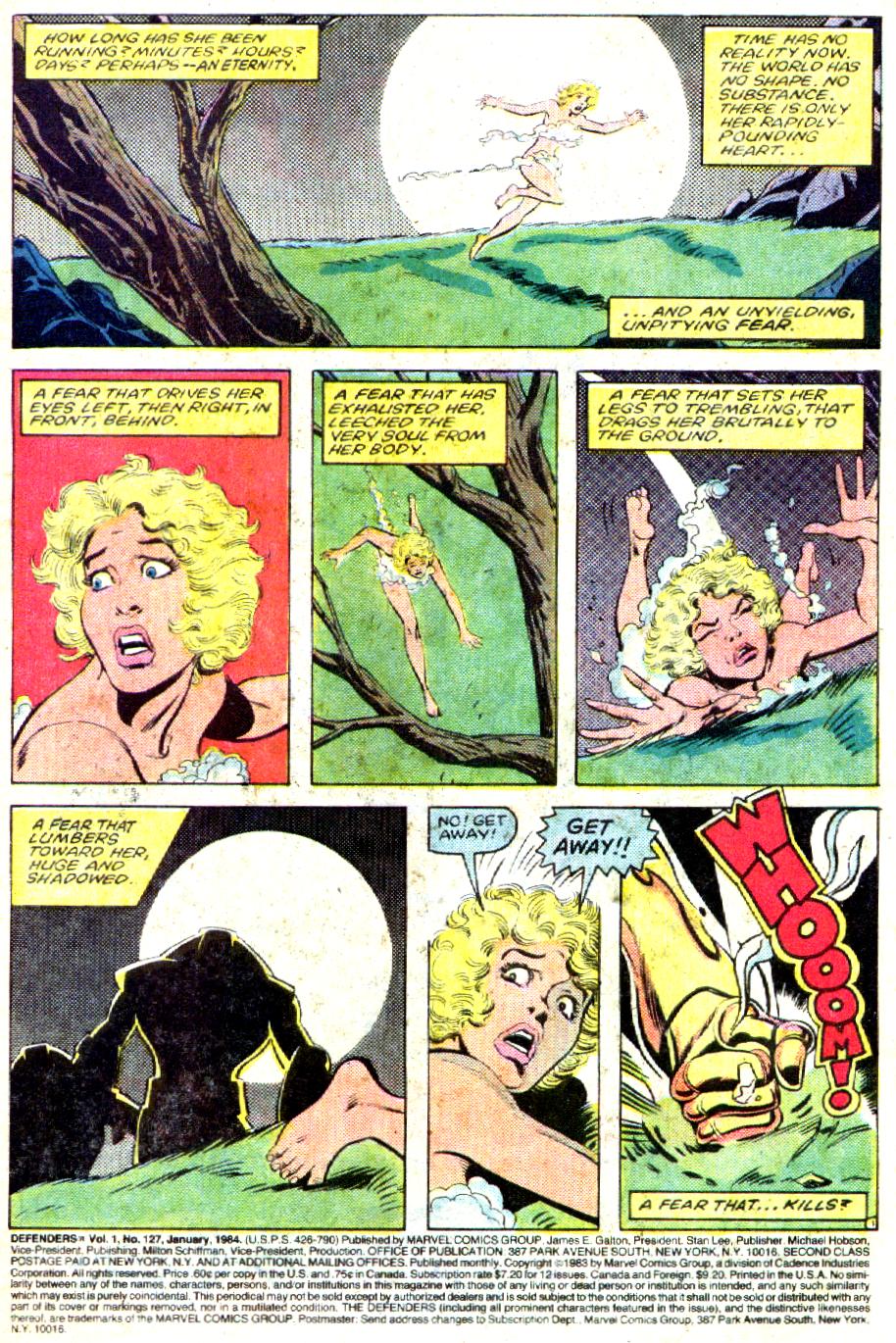 Read online The Defenders (1972) comic -  Issue #127 - 5