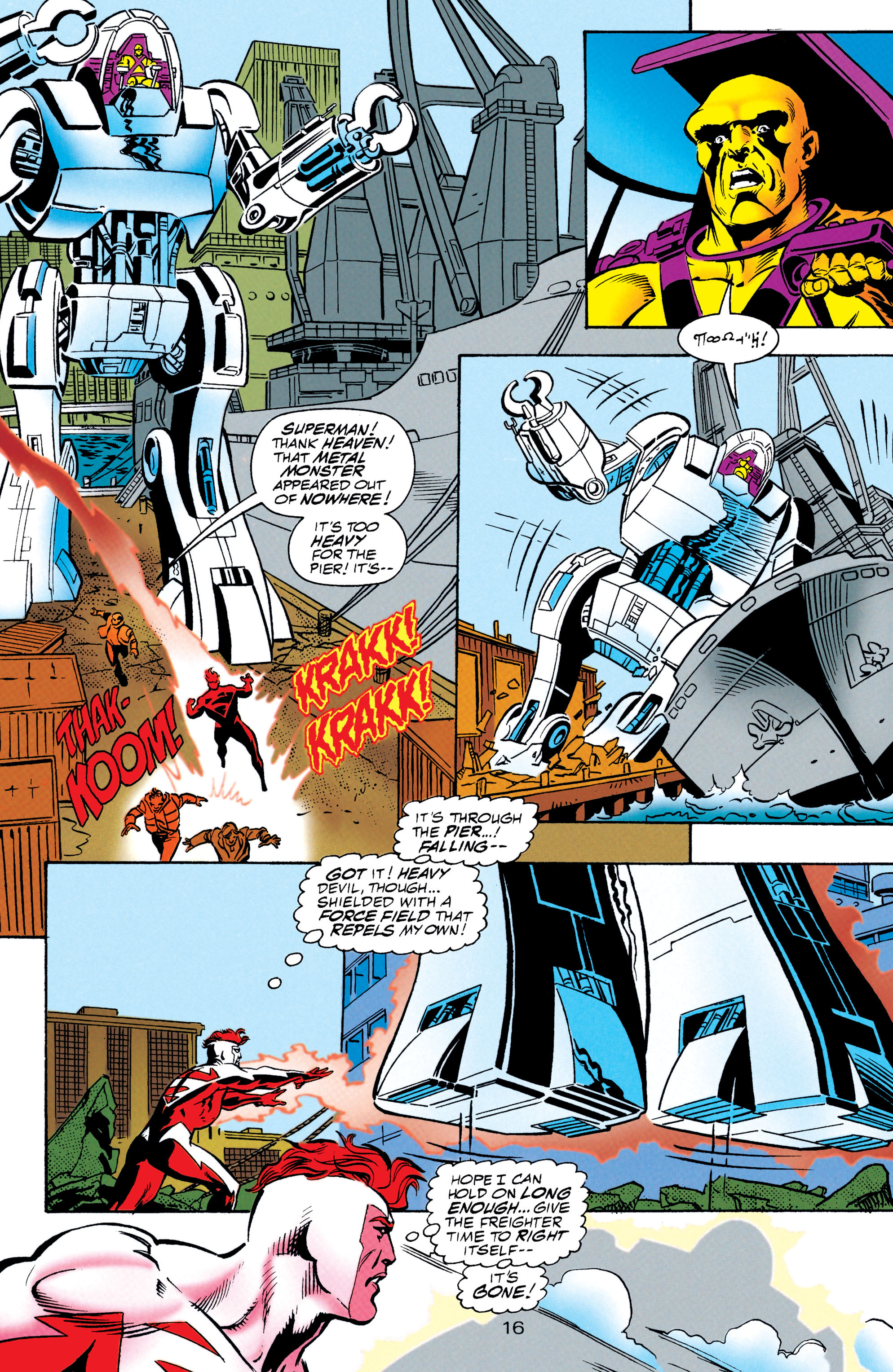 Read online Superman: The Man of Steel (1991) comic -  Issue #77 - 16
