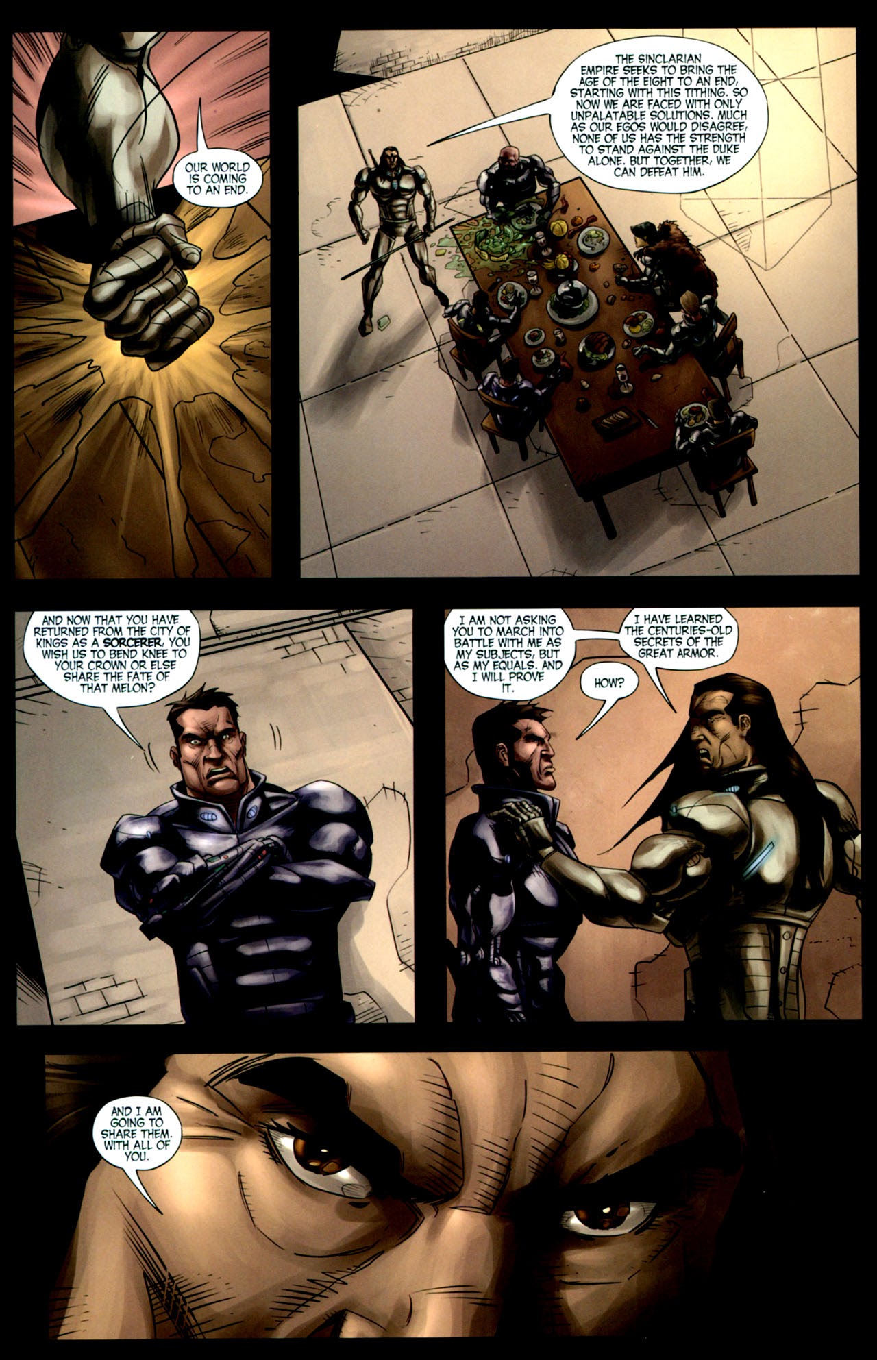 Read online Last Reign: Kings of War comic -  Issue #3 - 18