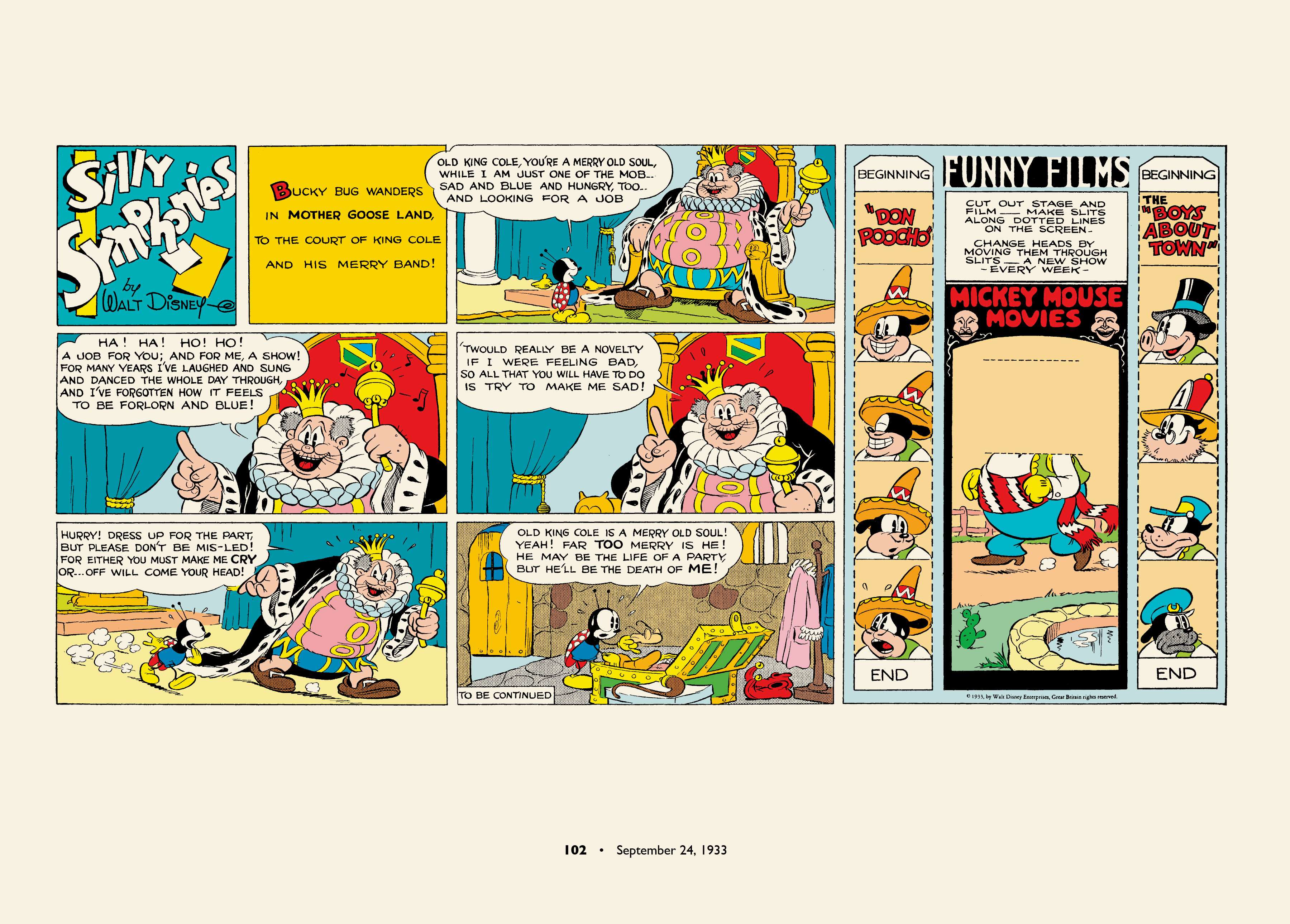 Read online Walt Disney's Silly Symphonies 1932-1935: Starring Bucky Bug and Donald Duck comic -  Issue # TPB (Part 2) - 2