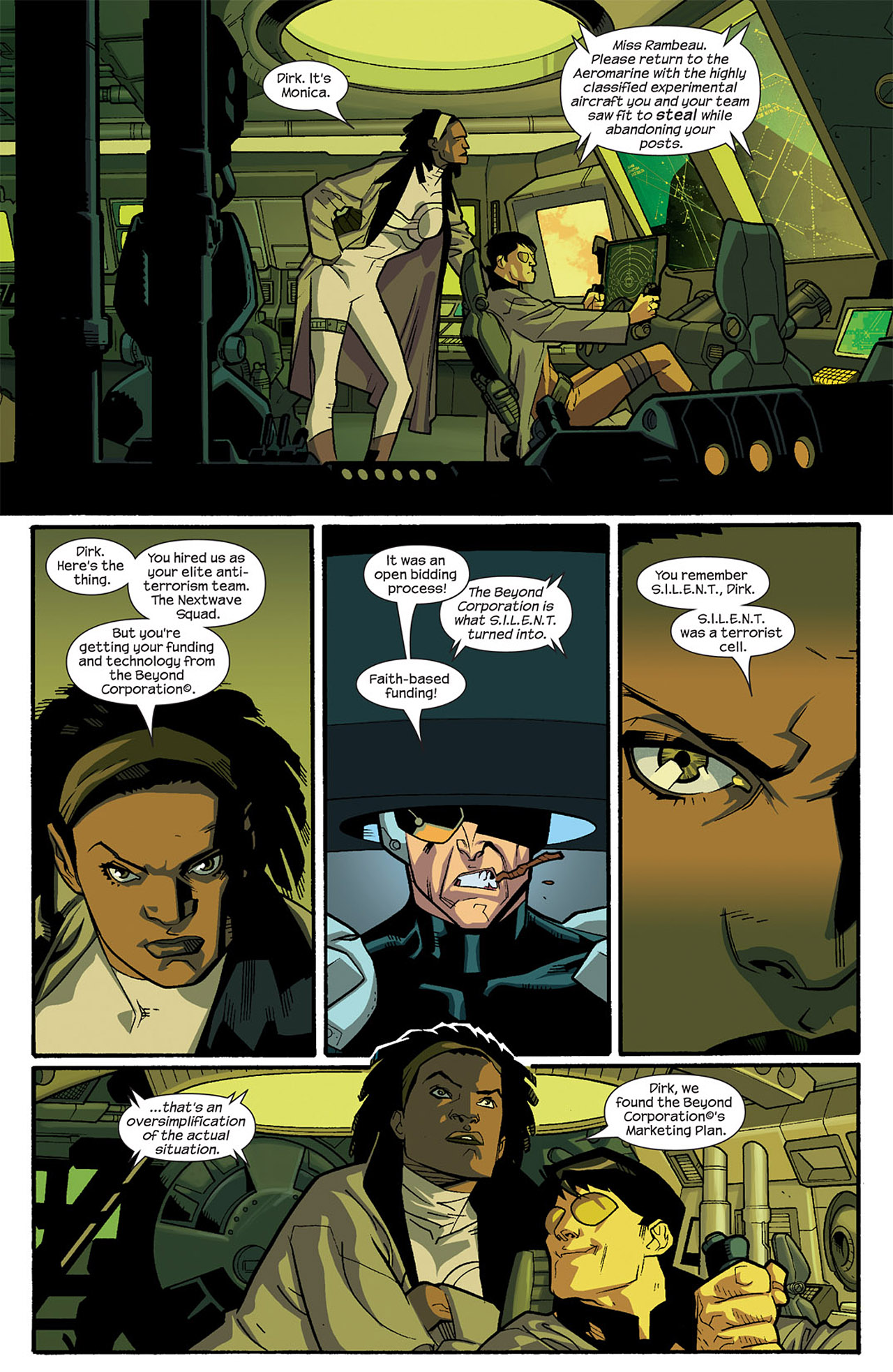 Read online Nextwave: Agents Of H.A.T.E. comic -  Issue #1 - 7