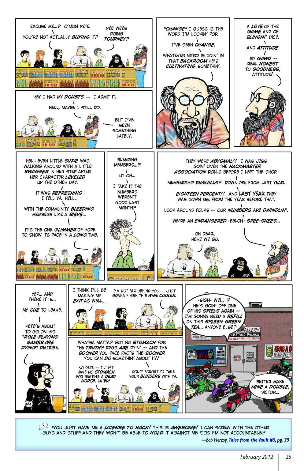 Read online Knights of the Dinner Table comic -  Issue #184 - 27