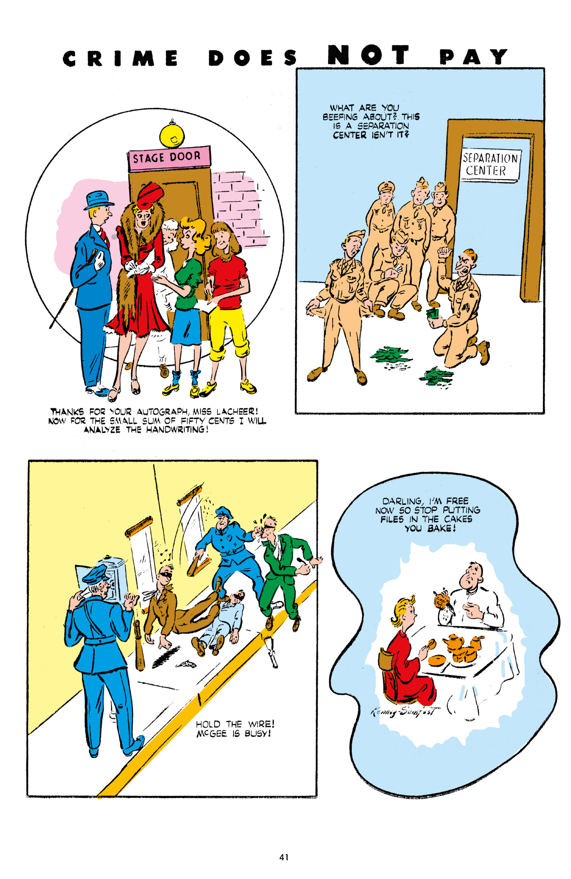 Read online Crime Does Not Pay Archives comic -  Issue # TPB 7 (Part 1) - 43