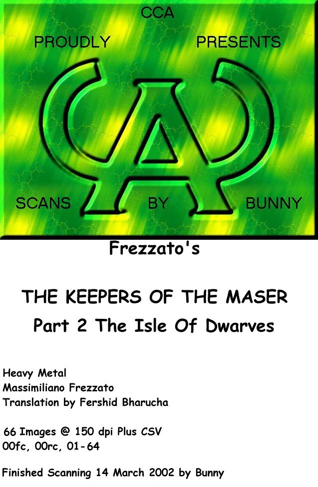Read online The Keepers of the Maser comic -  Issue #2 - 67