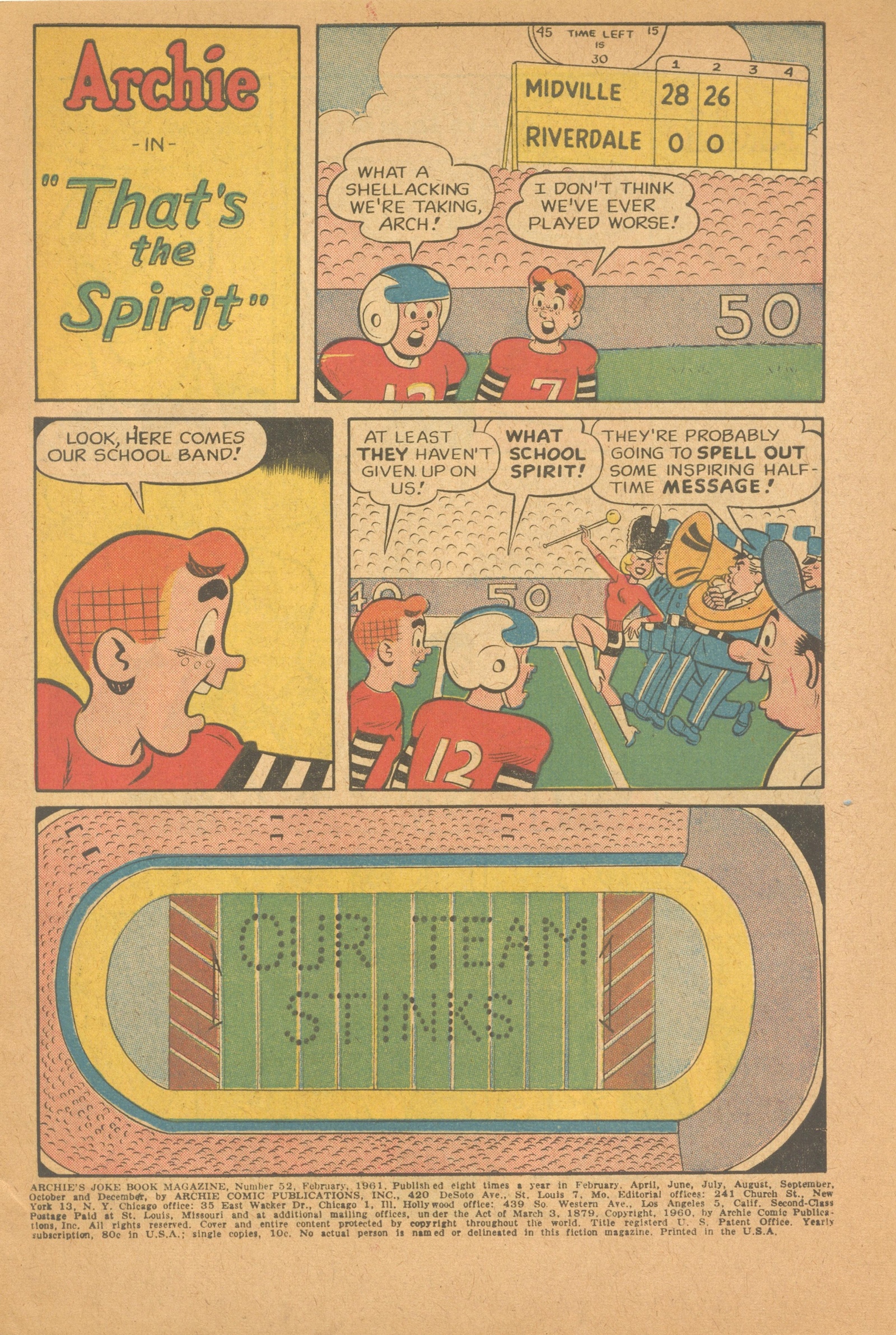 Read online Archie's Joke Book Magazine comic -  Issue #52 - 3