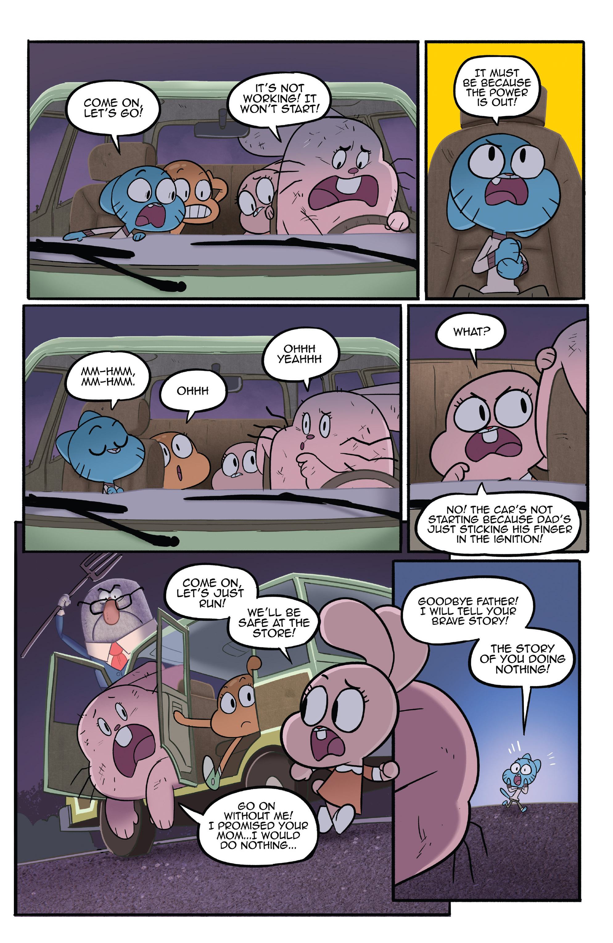 Read online The Amazing World of Gumball comic -  Issue #4 - 16