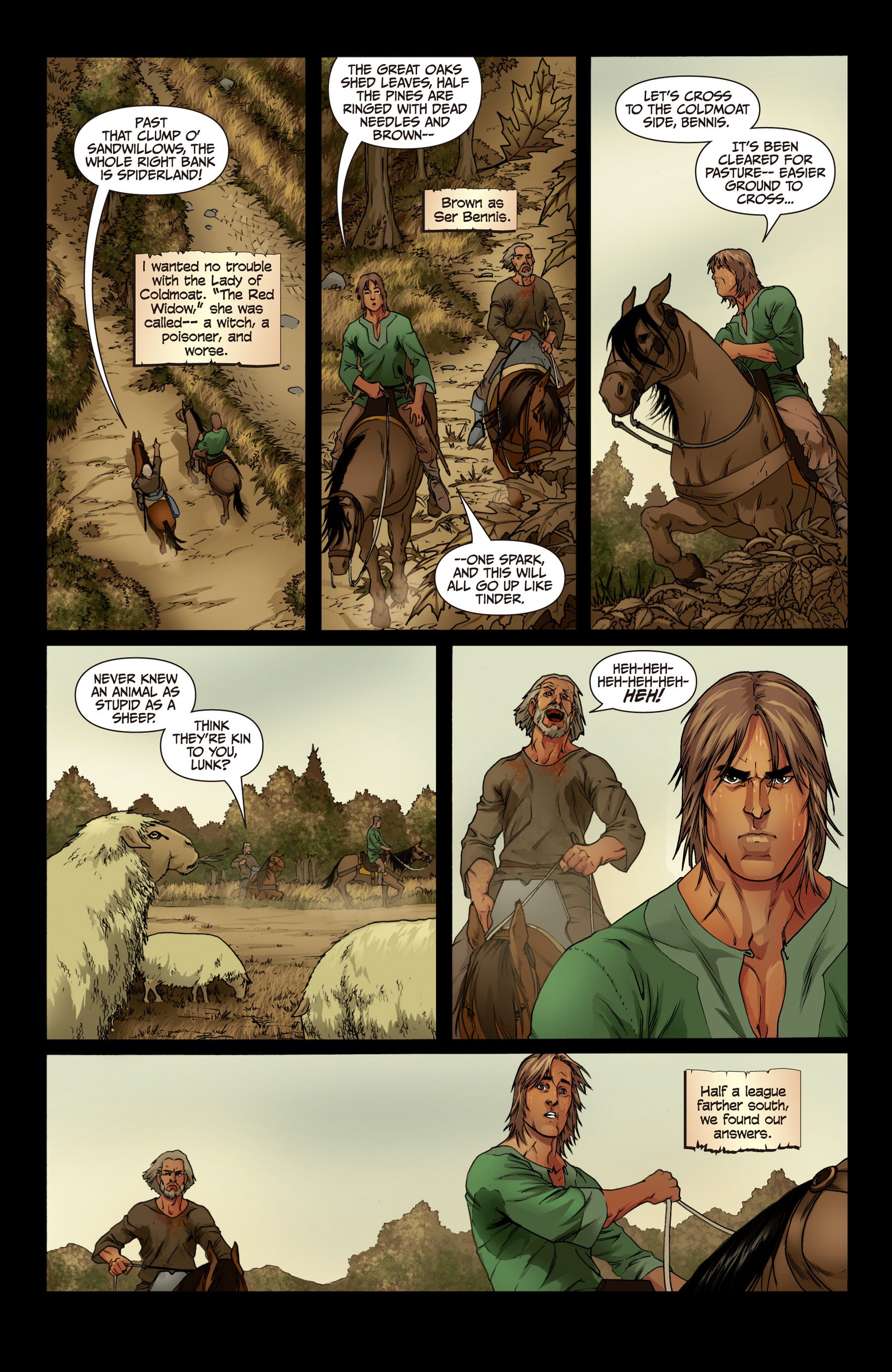 Read online The Sworn Sword: The Graphic Novel comic -  Issue # Full - 16