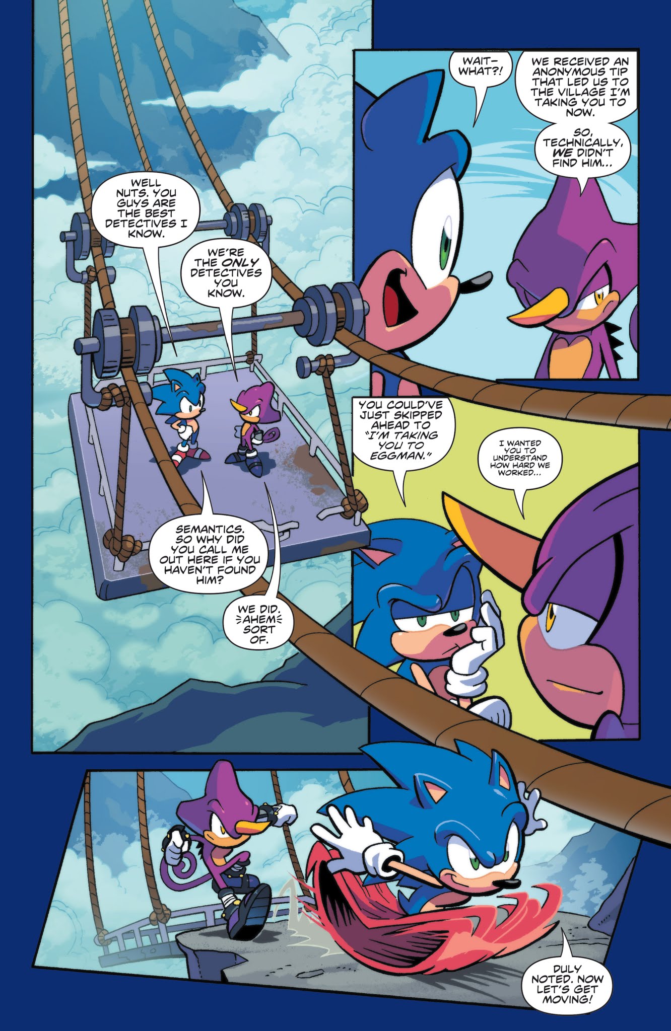 Read online Sonic the Hedgehog (2018) comic -  Issue #5 - 9