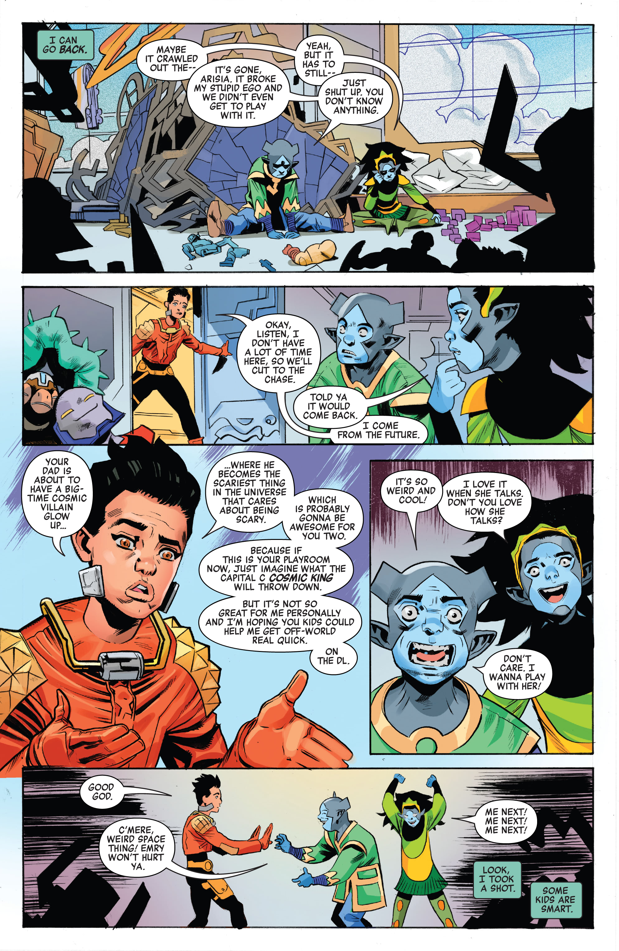 Read online Revenge Of The Cosmic Ghost Rider comic -  Issue #4 - 7
