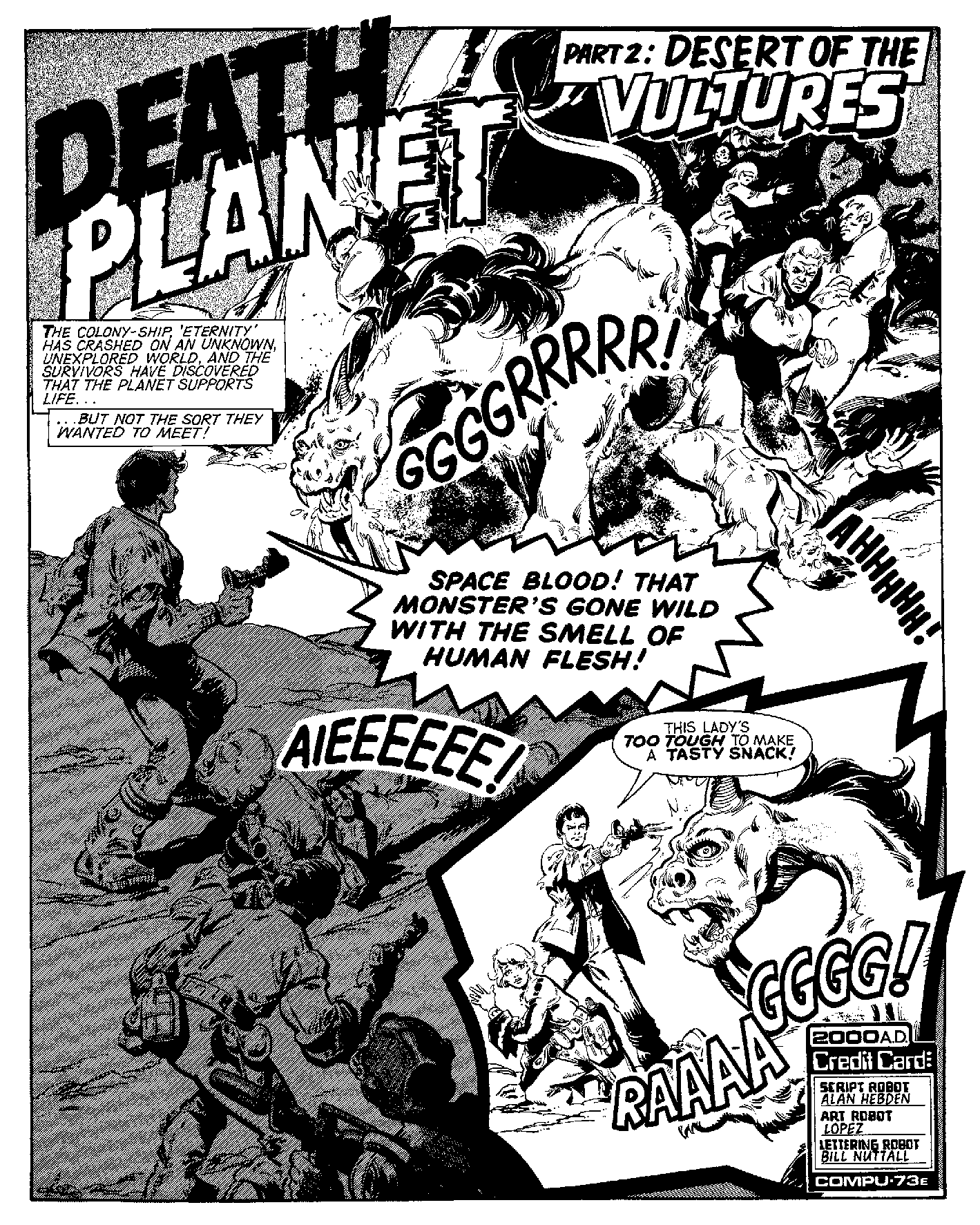 Read online Planet of the Damned & Death Planet comic -  Issue # TPB - 63