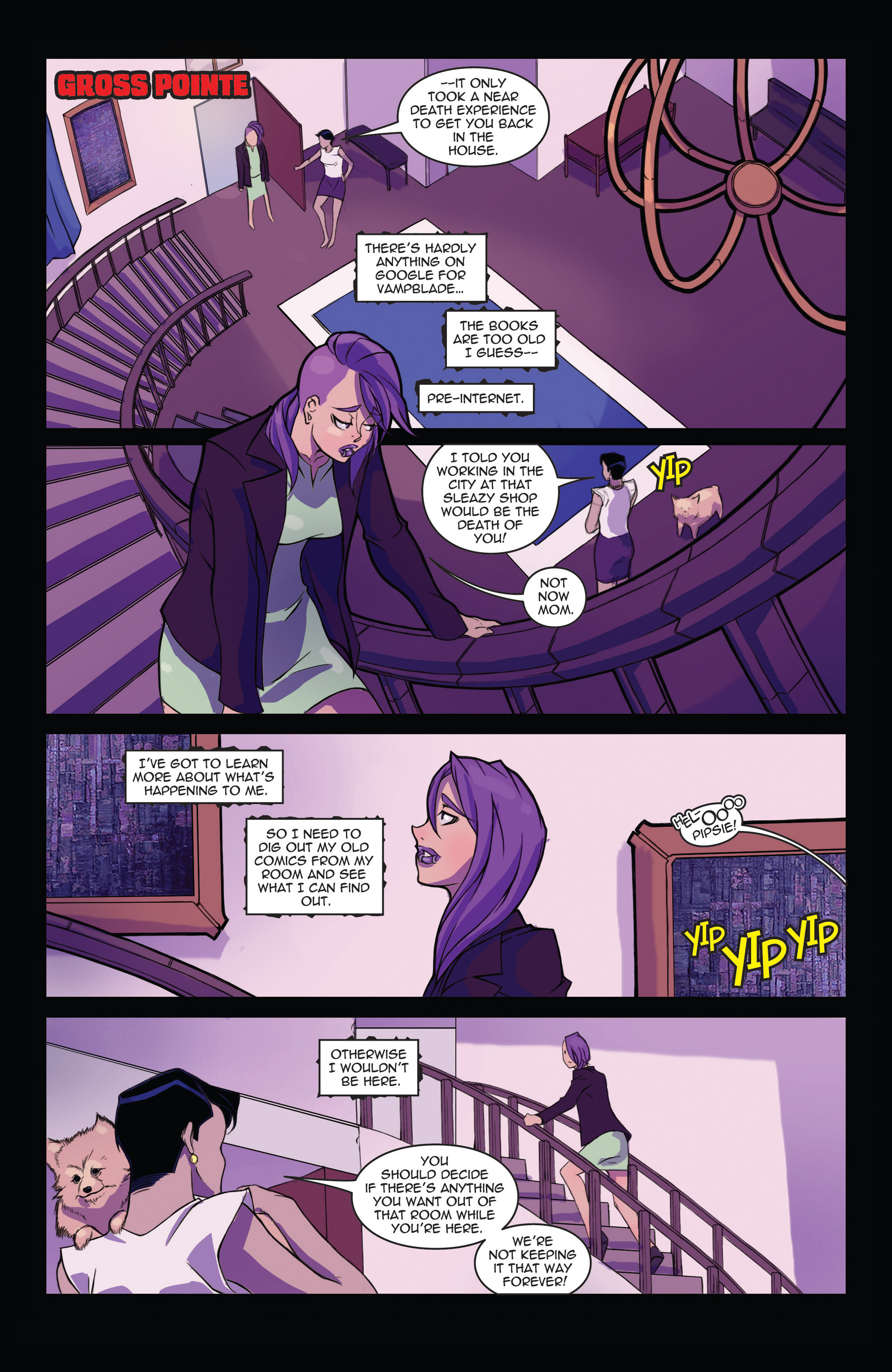 Read online Vampblade comic -  Issue #3 - 6