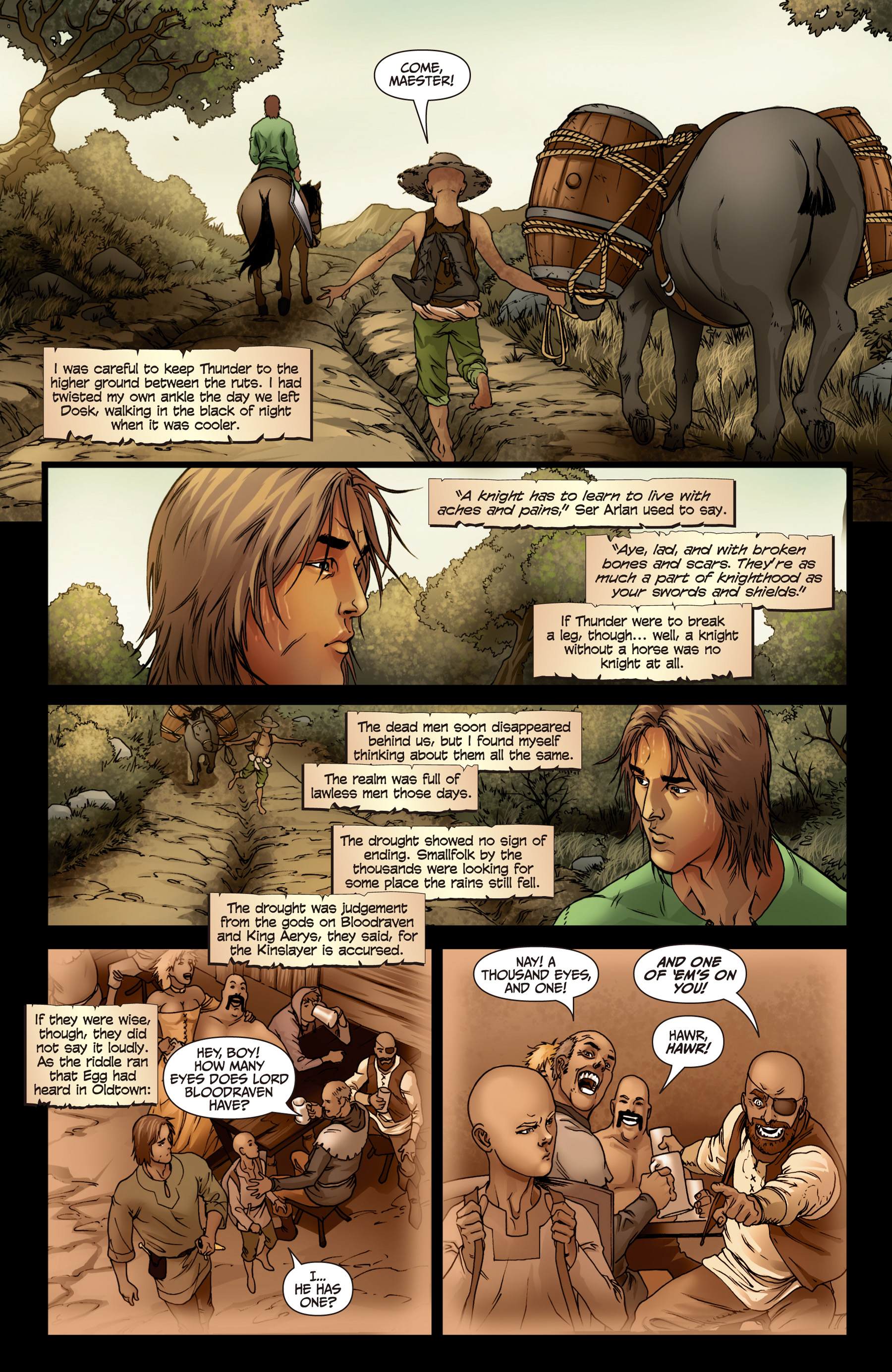 Read online The Sworn Sword: The Graphic Novel comic -  Issue # Full - 10