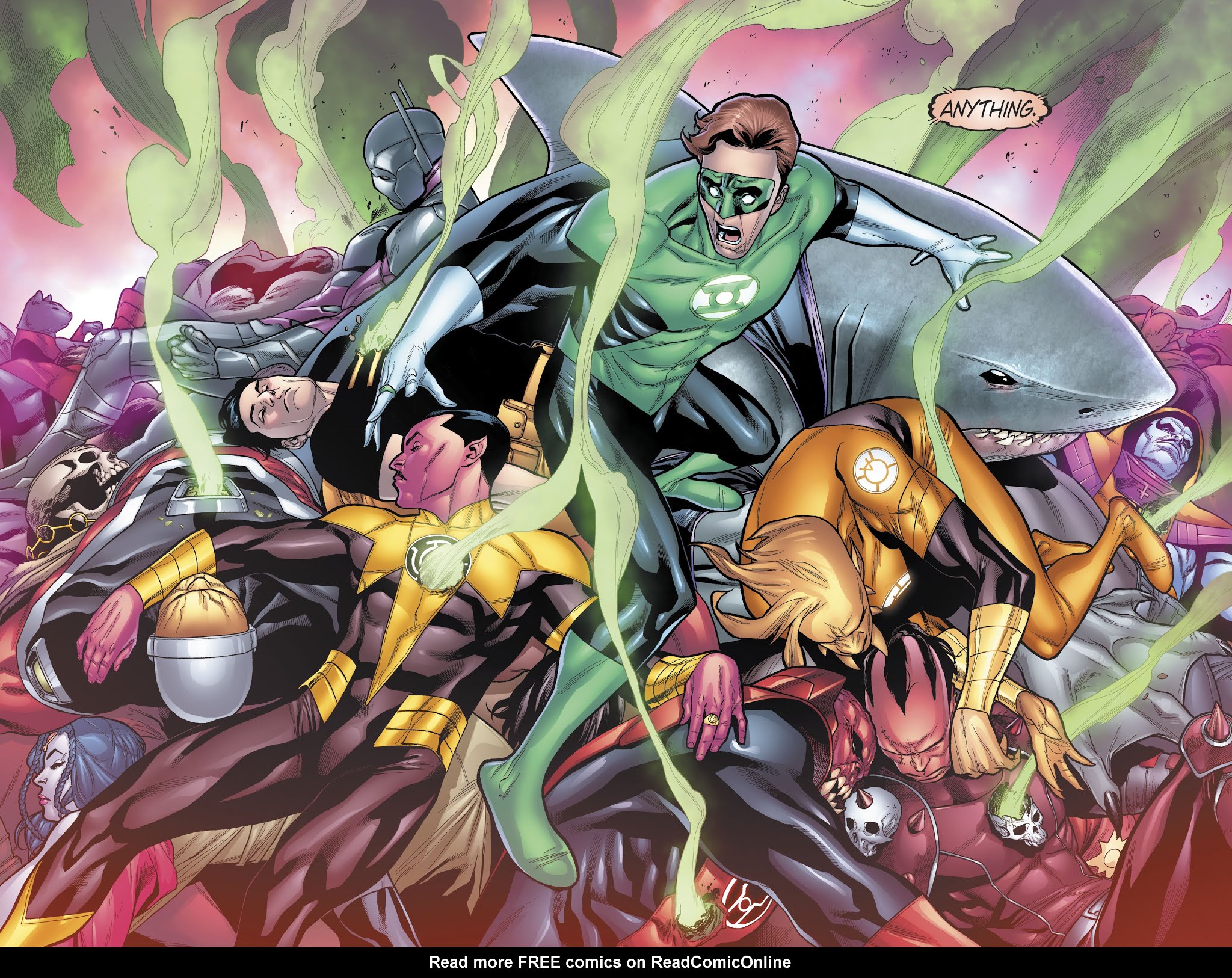 Read online Hal Jordan And The Green Lantern Corps comic -  Issue #46 - 9
