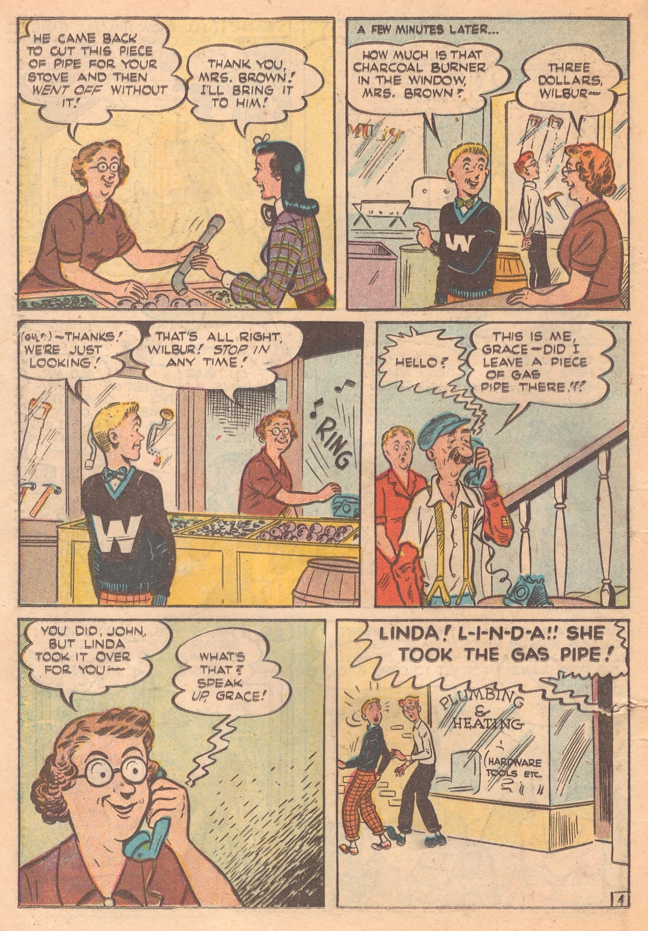 Read online Pep Comics comic -  Issue #67 - 32